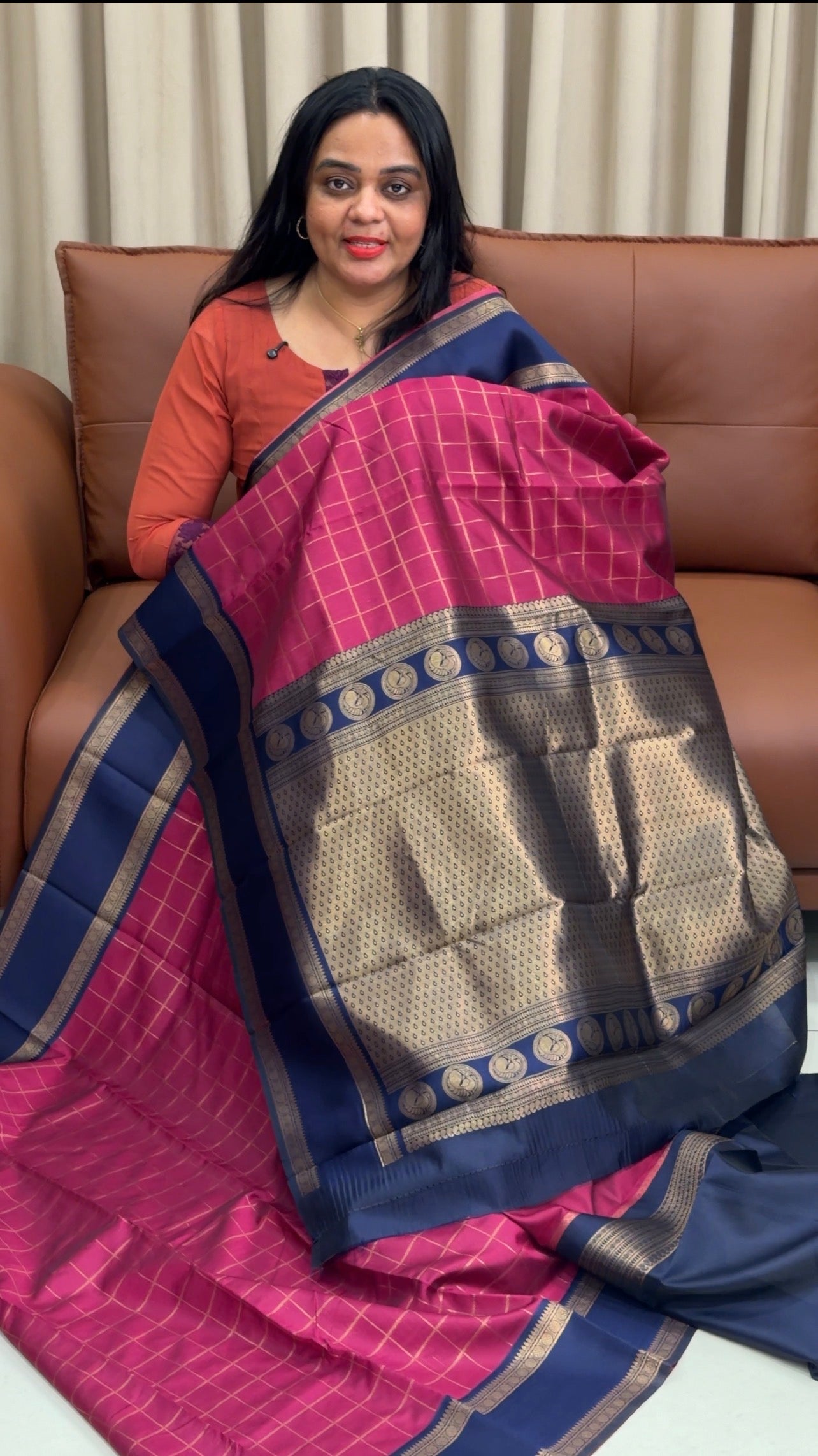 SEMI SILK SAREE - IHA 35209