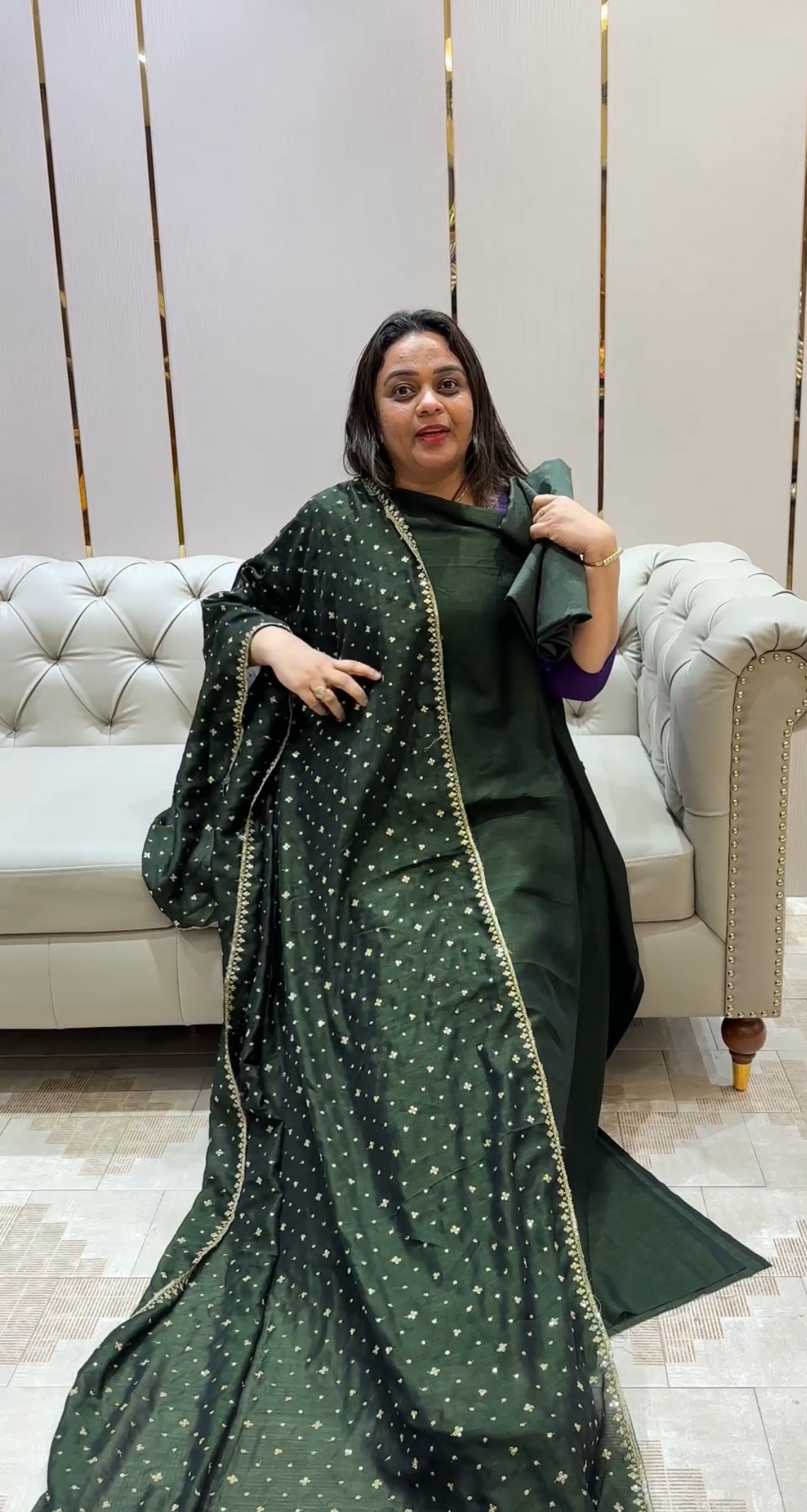 SEMI RAW SILK UNSTITCHED SALWAR SUITS - IHA 22098