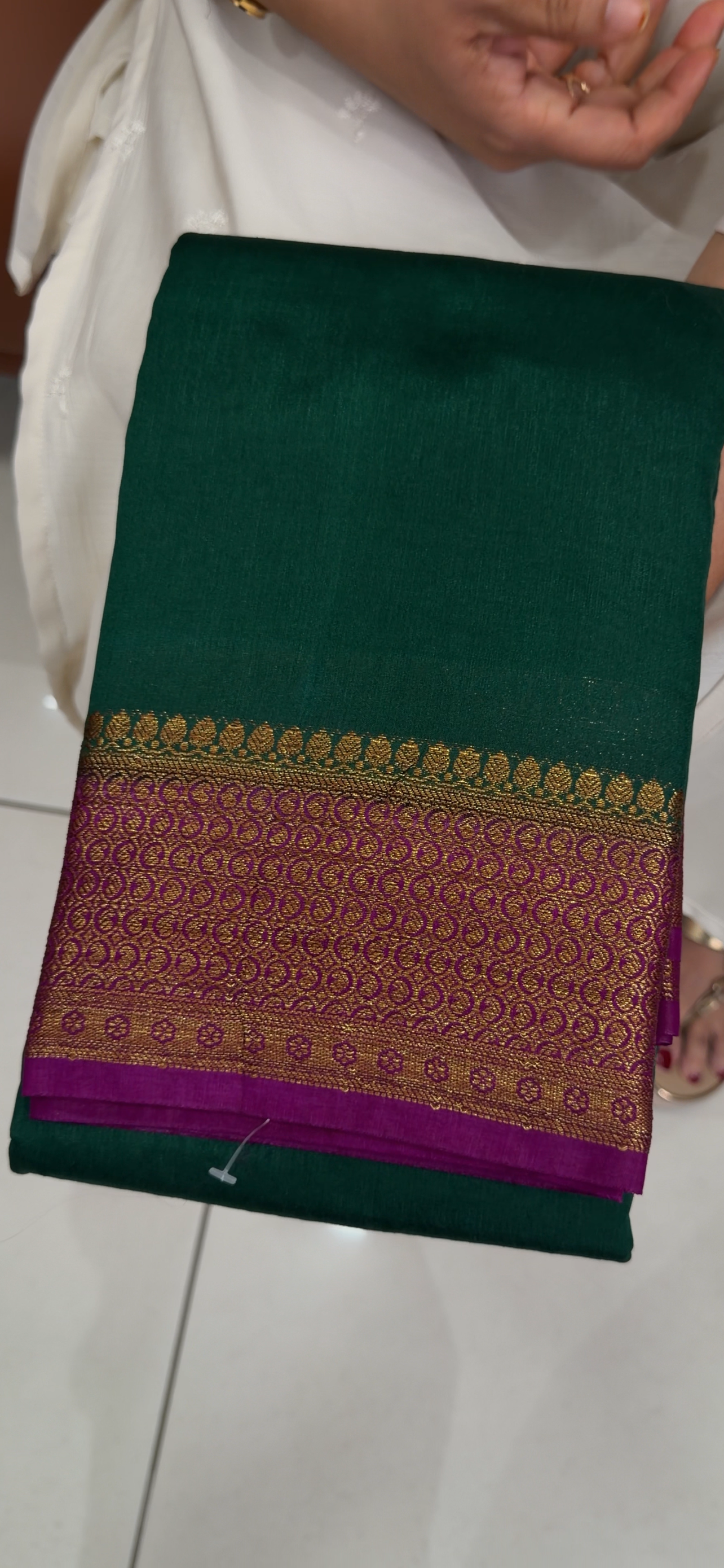 SEMI BANARASI SAREES - IHA 33417