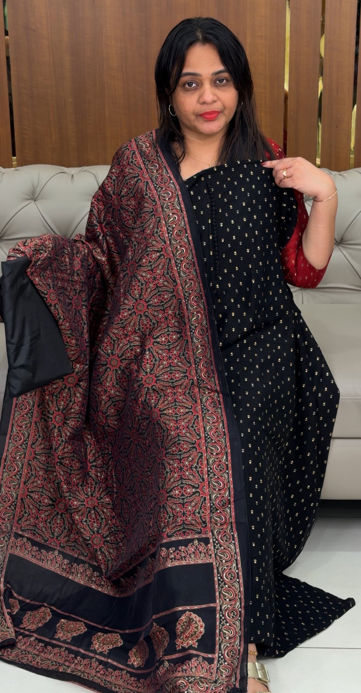 FORWARD SEMI RAW SILK UNSTITCHED SALWAR SUITS  - IHA 32256