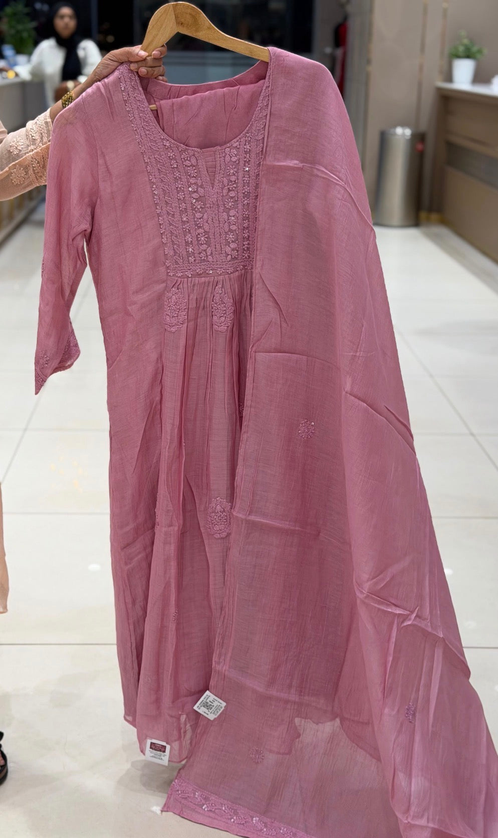 PARTY WEAR TOP,BOTTOM AND DUPATTA - IHA 35423