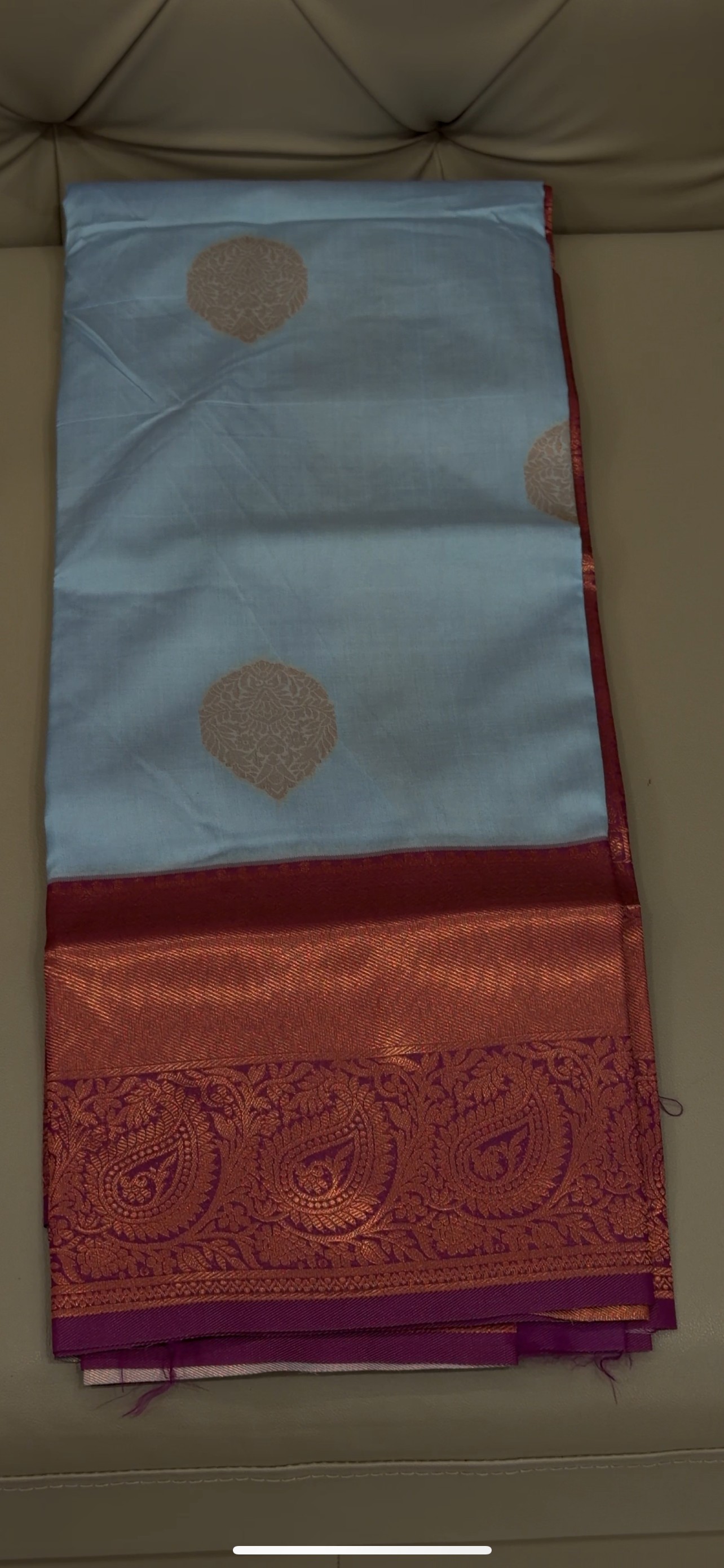 SEMI KANCHIPURAM SAREES - IHA 28758