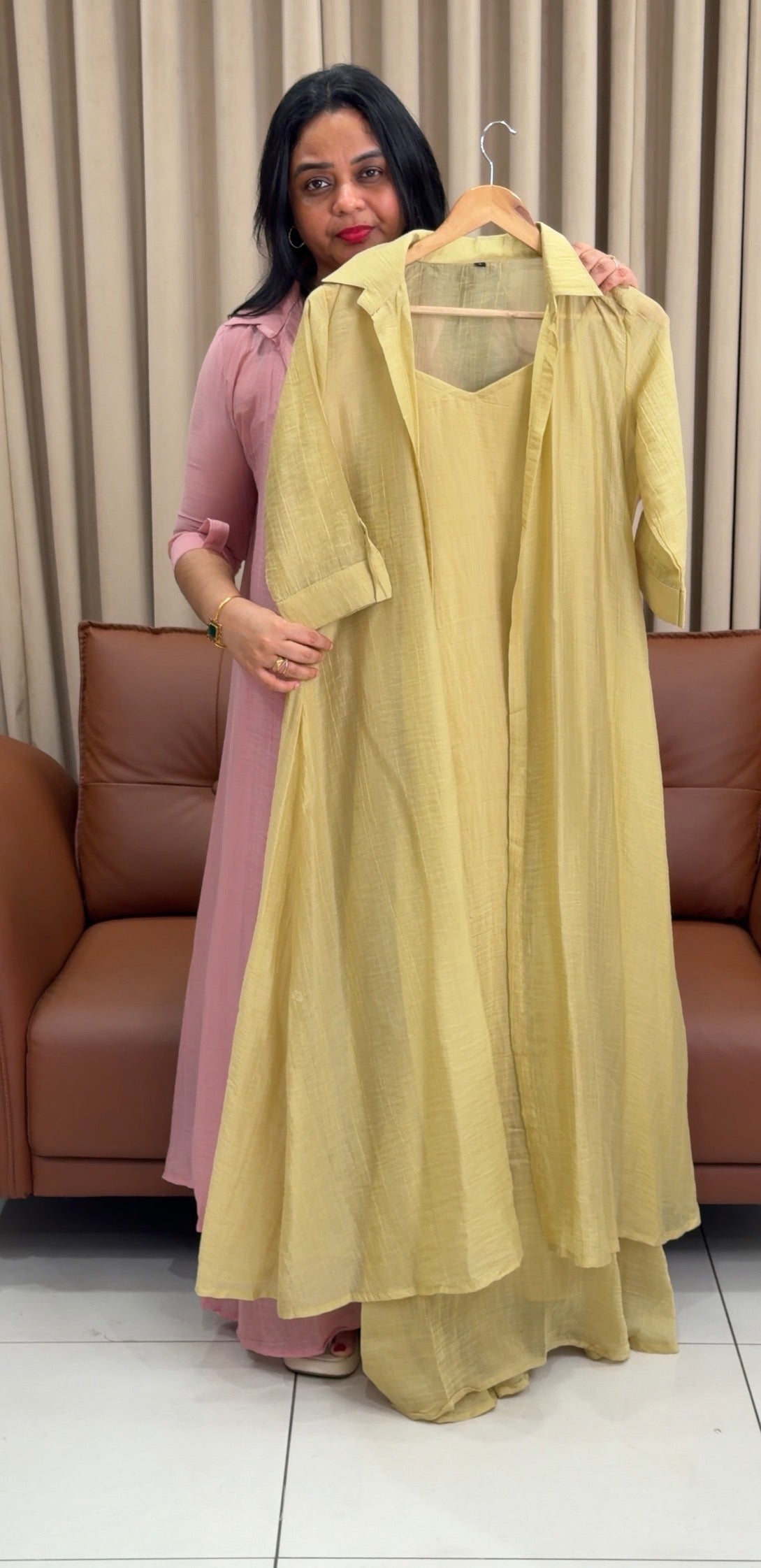 DESIGNER ALINE TOP AND JACKET - IHA 34230