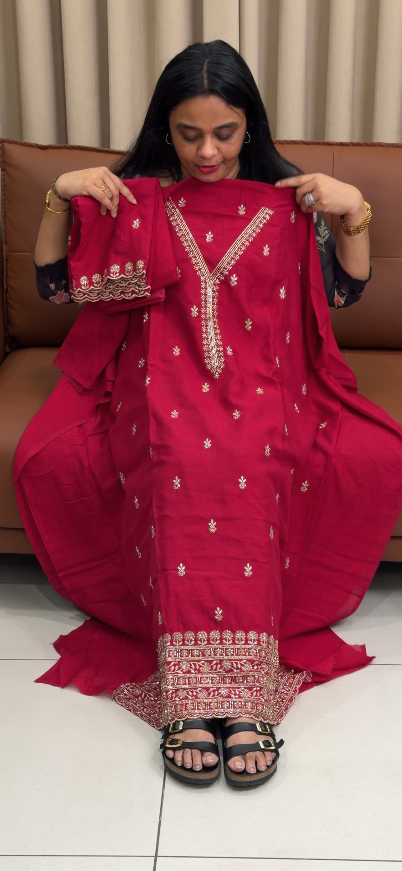 OFFER SALES  UNSTITCHED SALWAR SUITS - IHA 35282