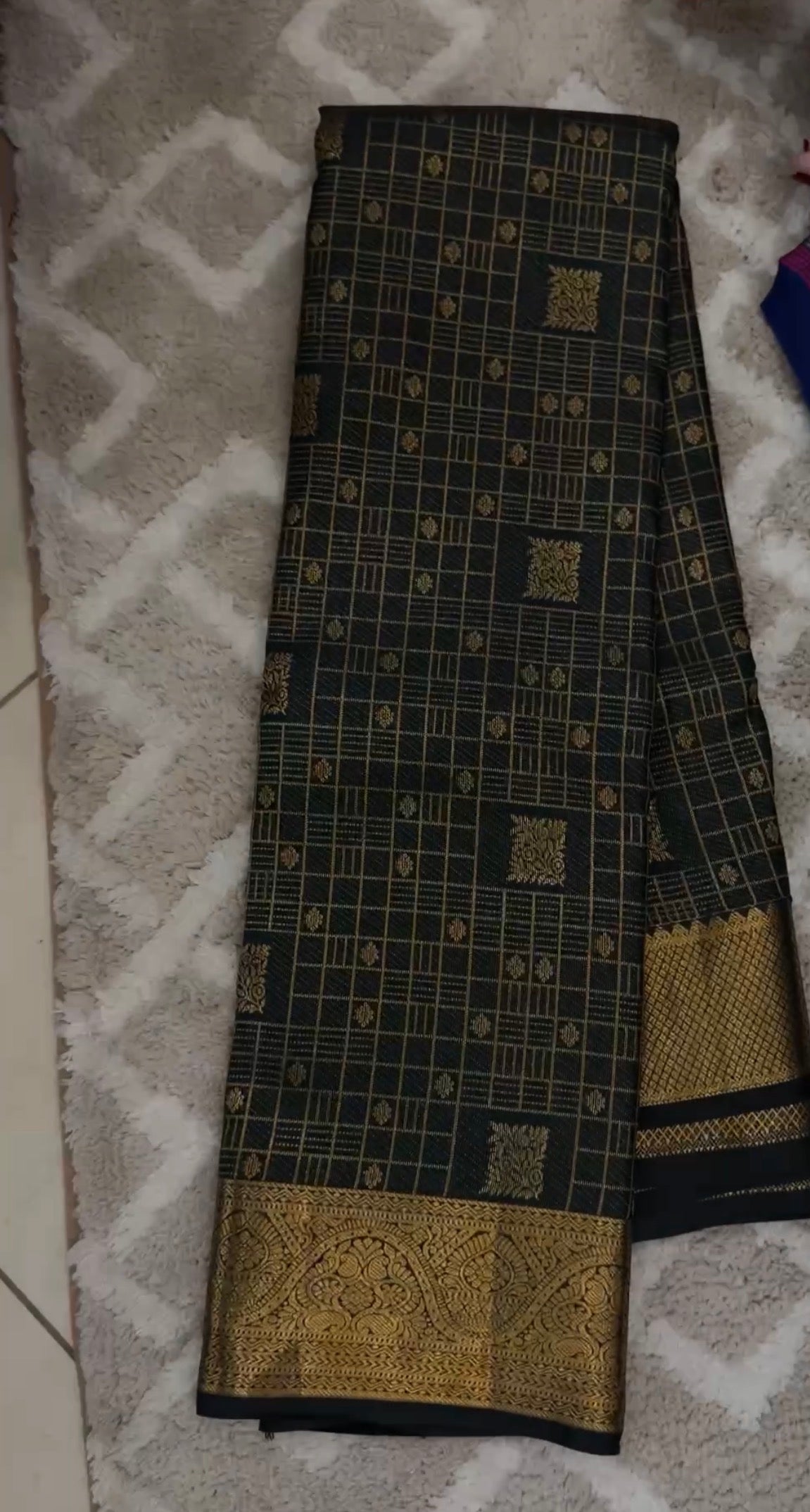 SEMI KANCHIPURAM SILK SAREES - IHA 33143