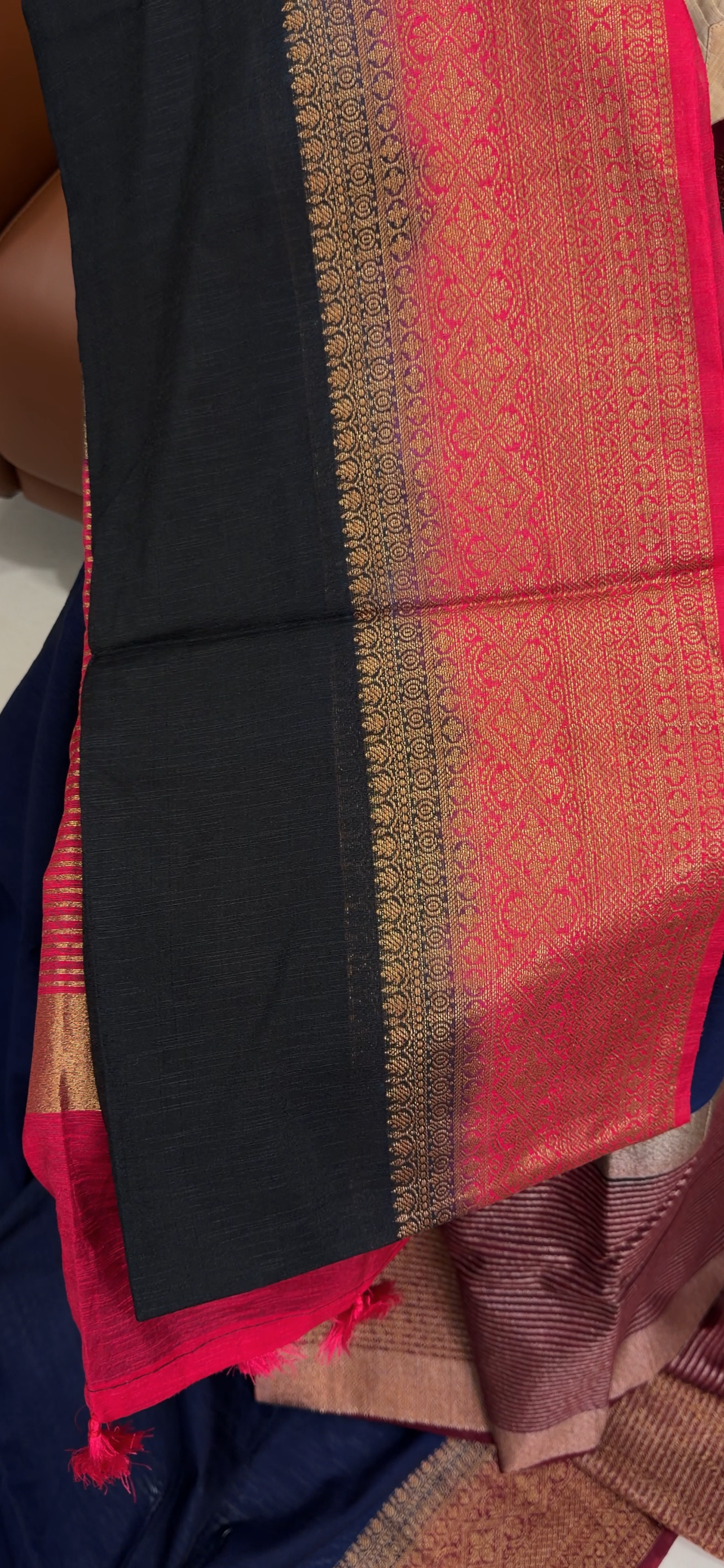 SEMI DUPION SAREES - IHA 33778