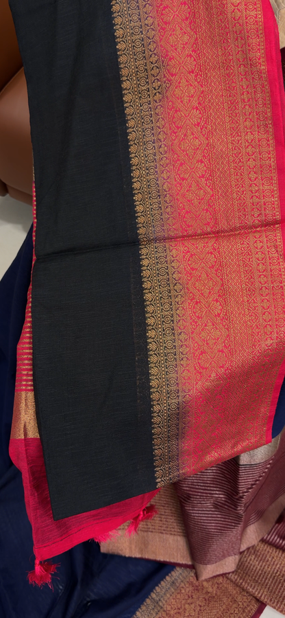 SEMI DUPION SAREES - IHA 33778