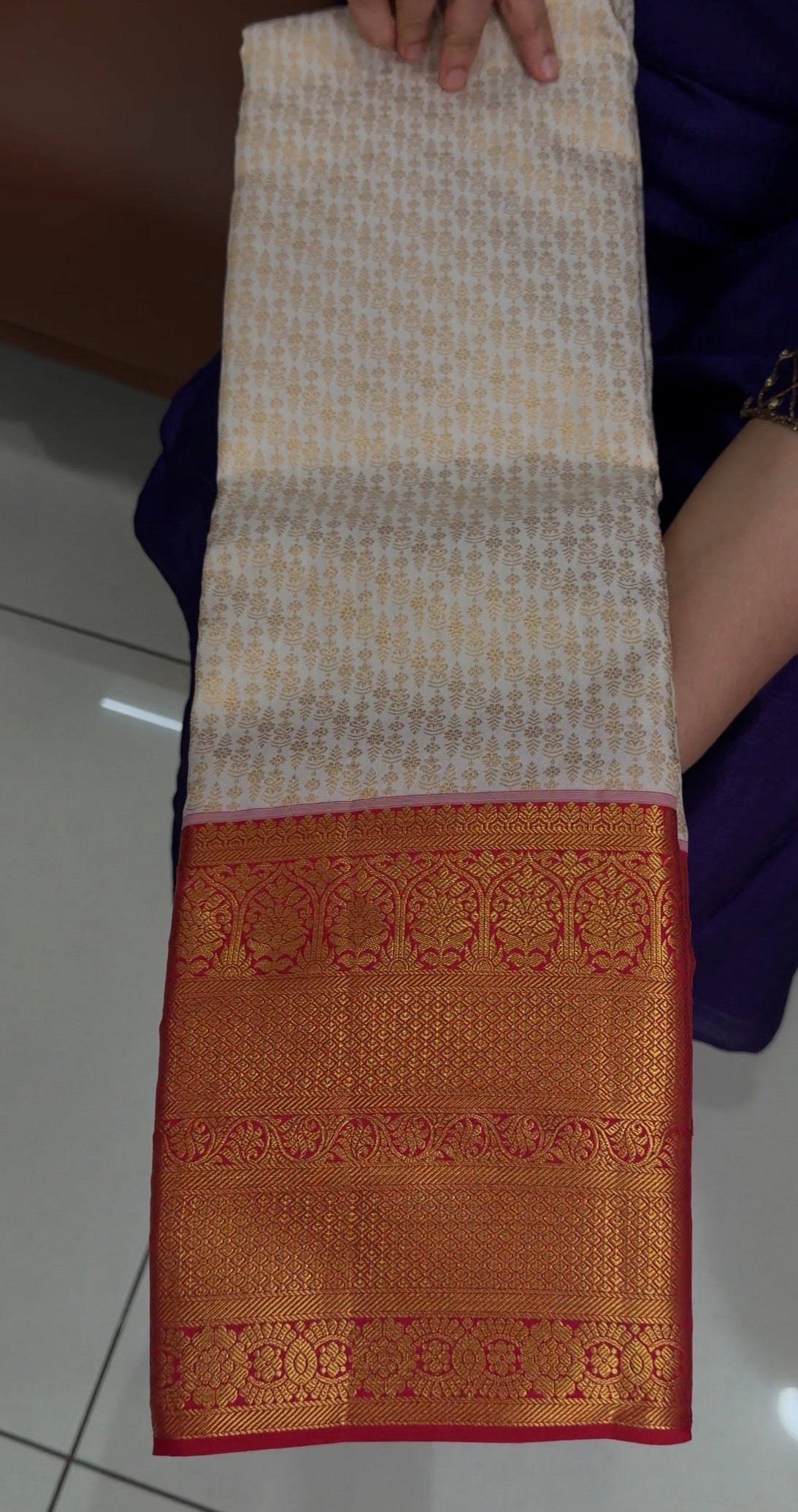 DESIGNER KANNCHIPURAM SILK SAREES - IHA 34454