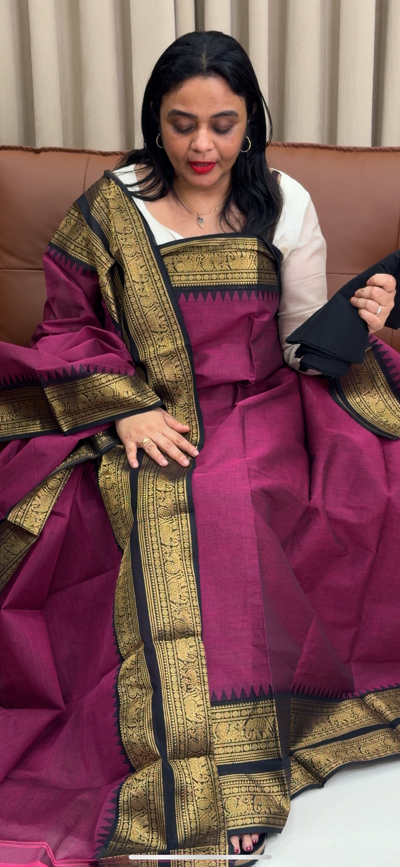 HANDLOOM UNSTITCHED SALWAR SUITS - IHA 33929