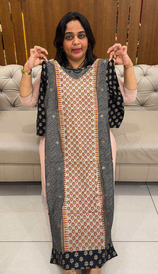 IHA'S IN-HOUSE MODAL CHANDERI TOPS - IHA 27461