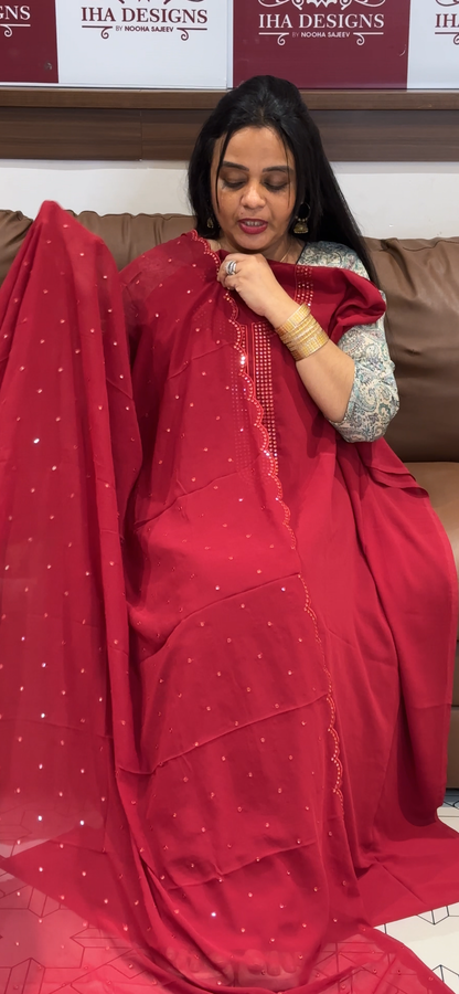OFFER SALES UNSTITCHED SALWAR SUITS - IHA 34980