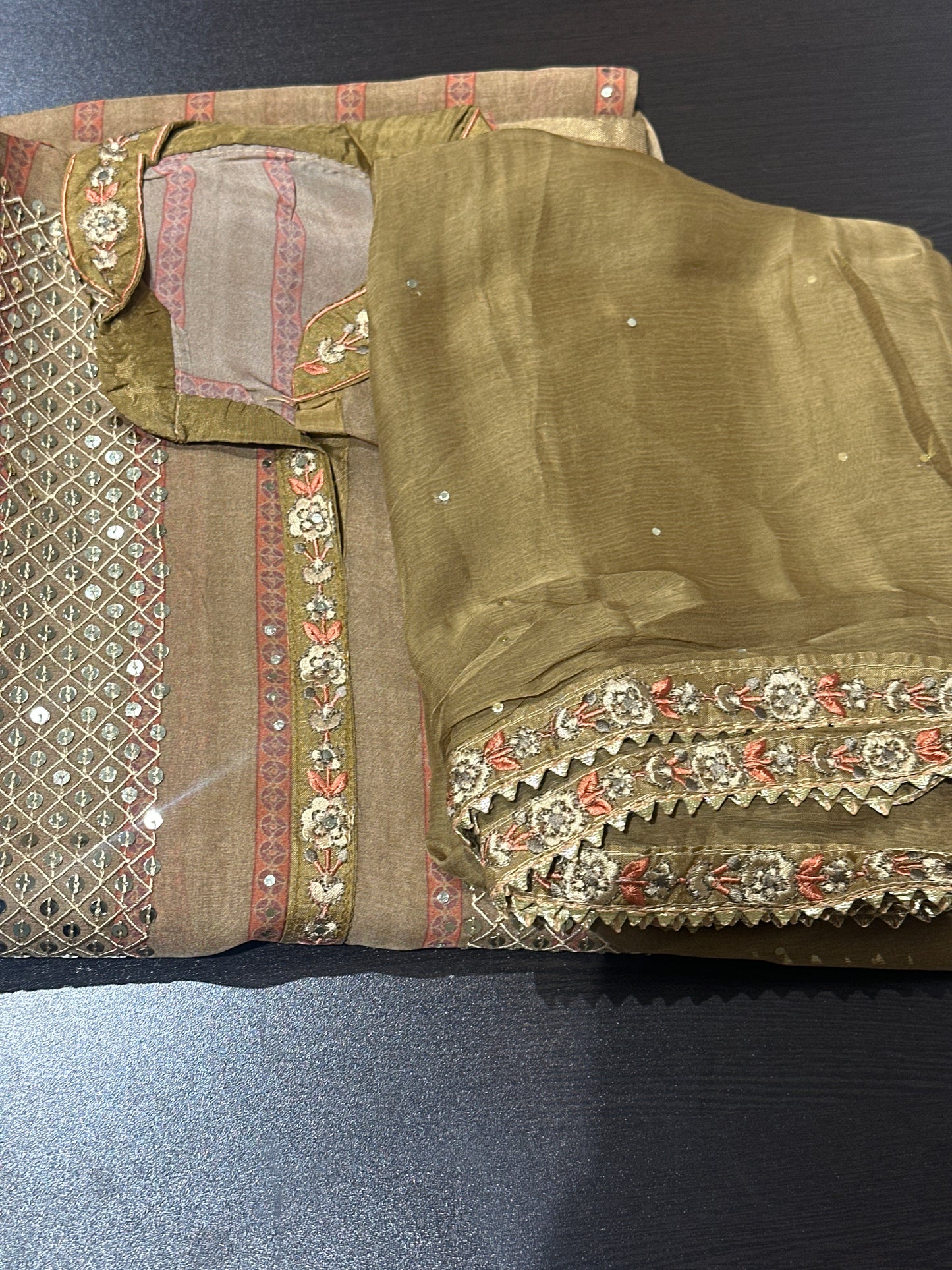 OFFER SALES UNSTITCHED SALWAR SUITS -  IHA 34098