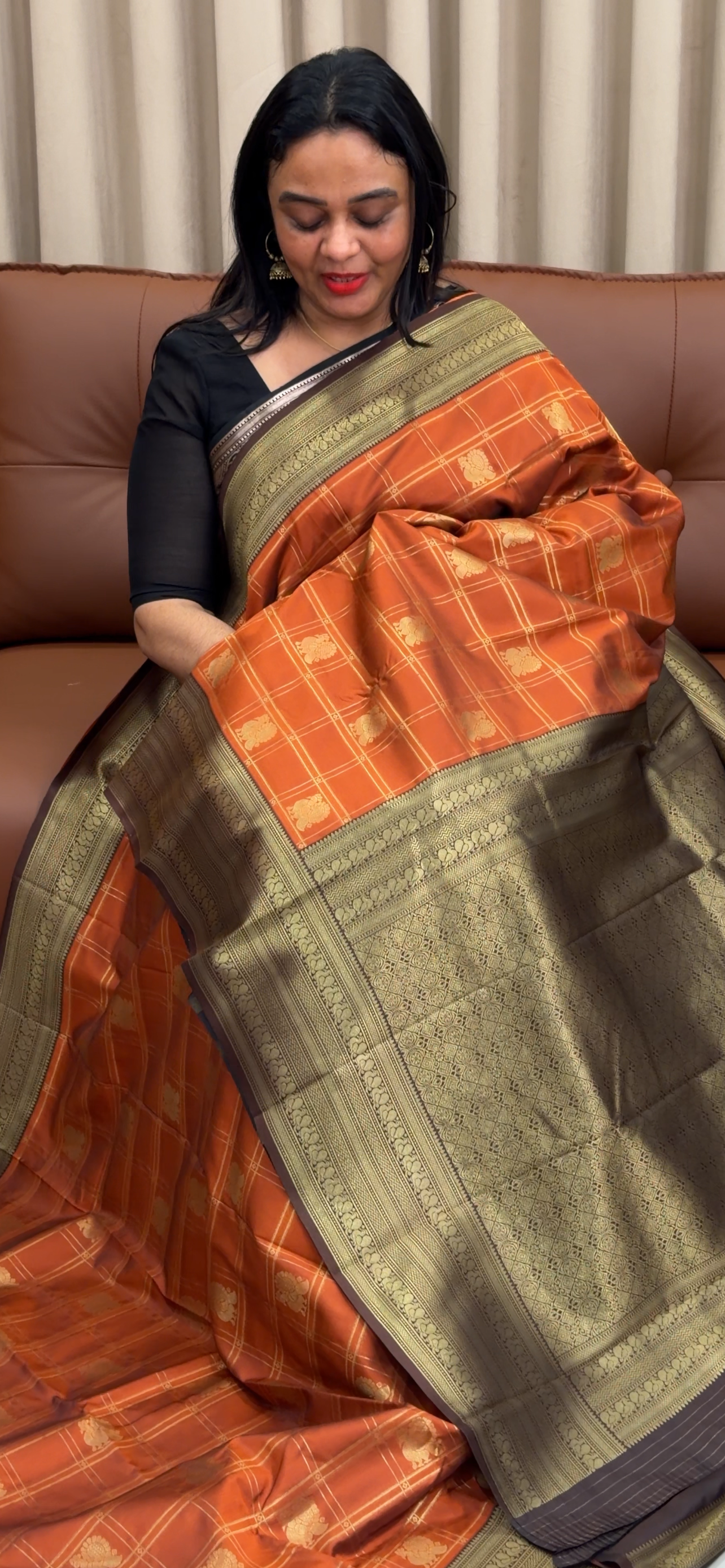 SEMI SILK SAREES - IHA 33573