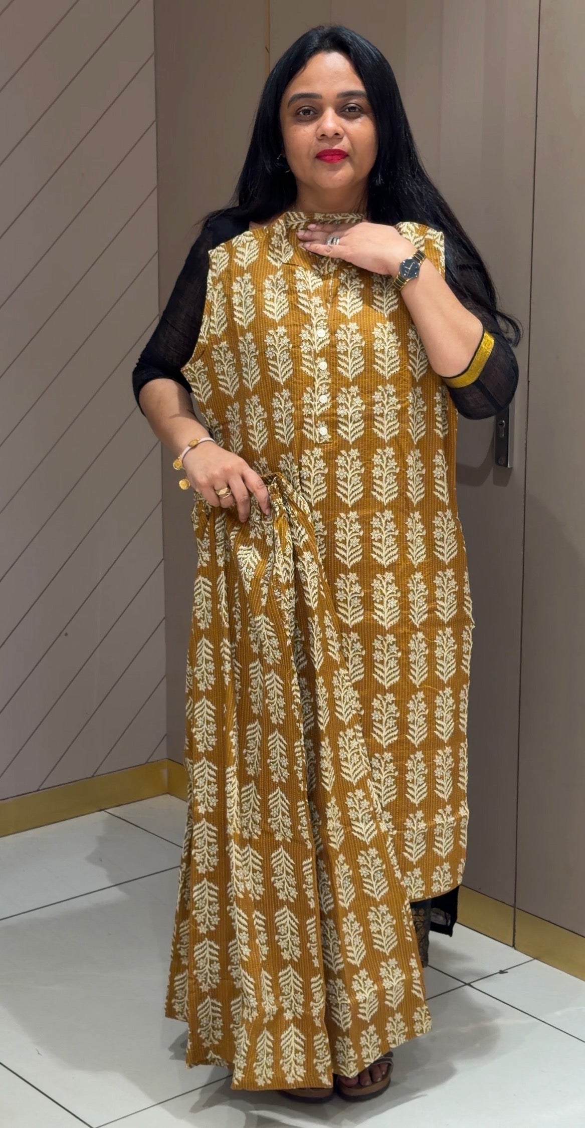 PRINTED COTTON CO-ORDS SETS - IHA 35708