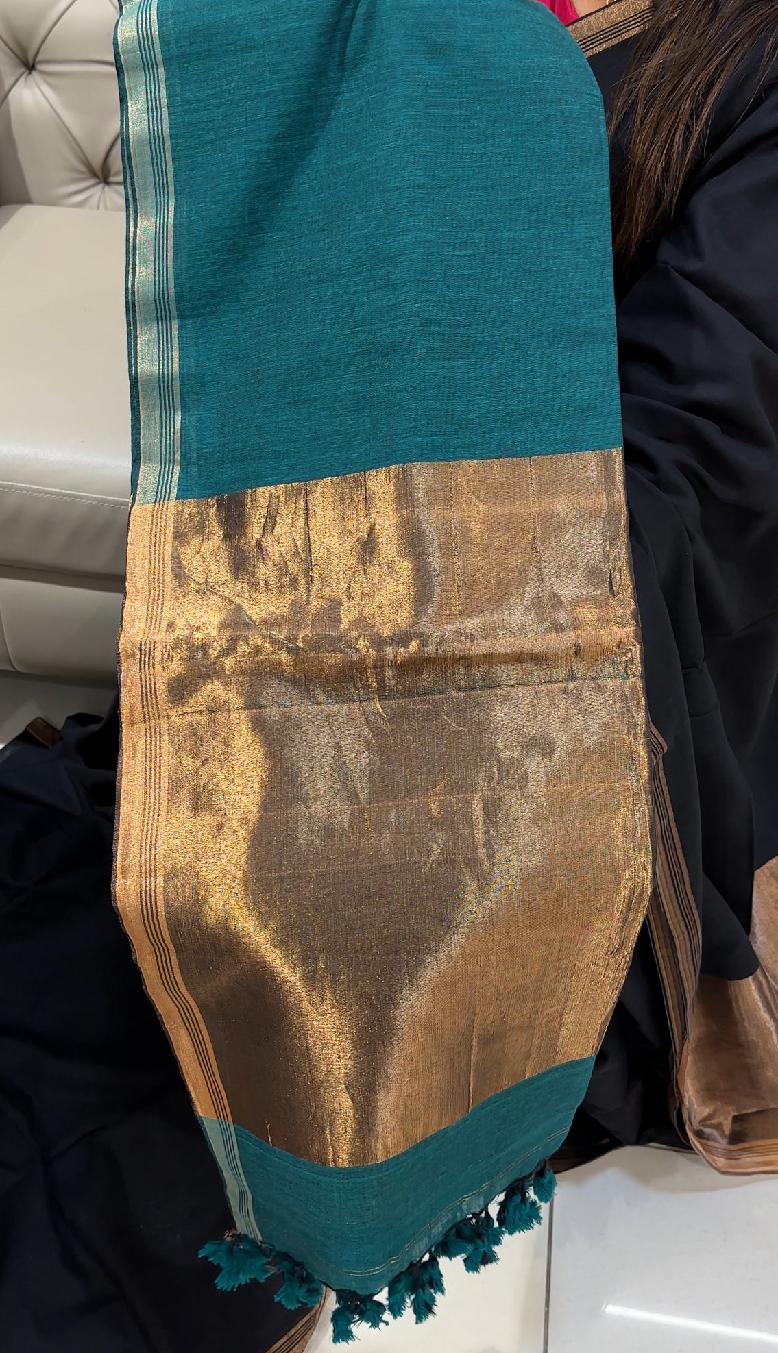 KHADDI COTTON SAREES - IHA 25182