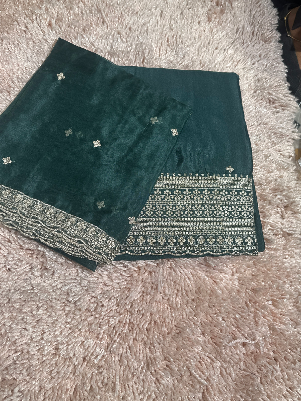 OFFER SALES UNSTITCHED SALWAR SUITS -  IHA 35978