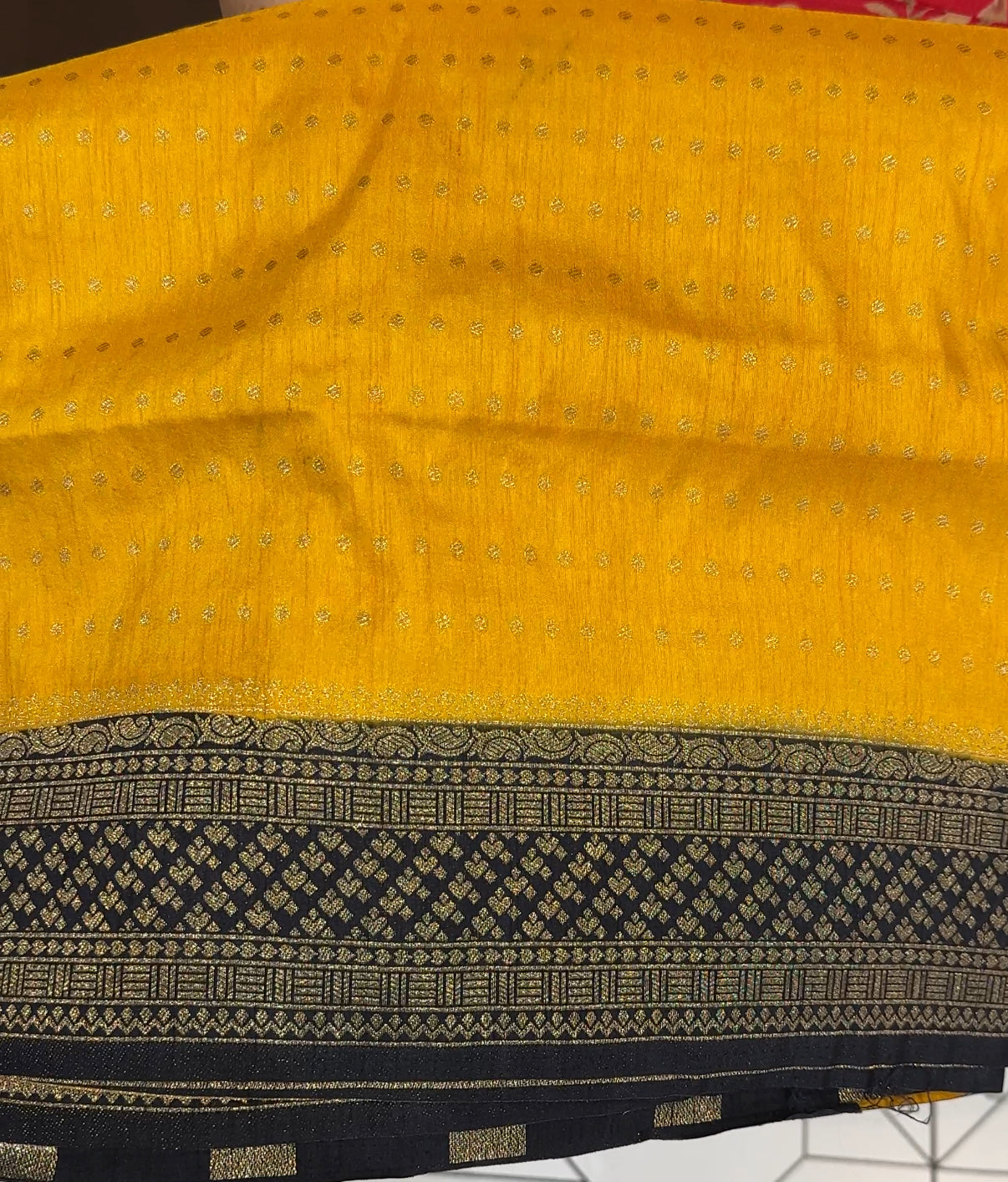 SEMI BANARASI SAREES - IHA 19693