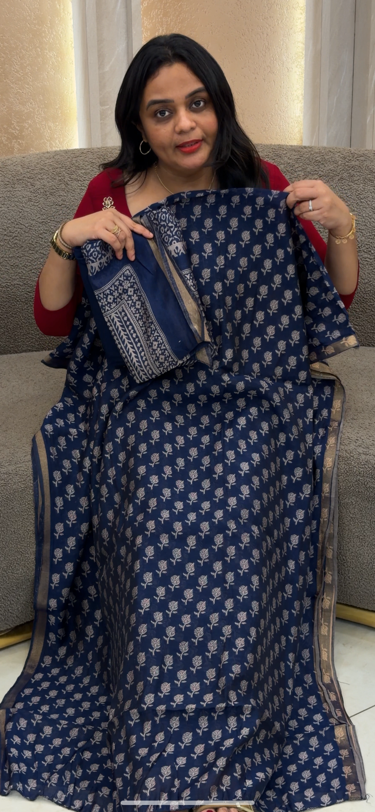 MAHESHWARI UNSTITCHED SALWAR SUITS - IHA 32926