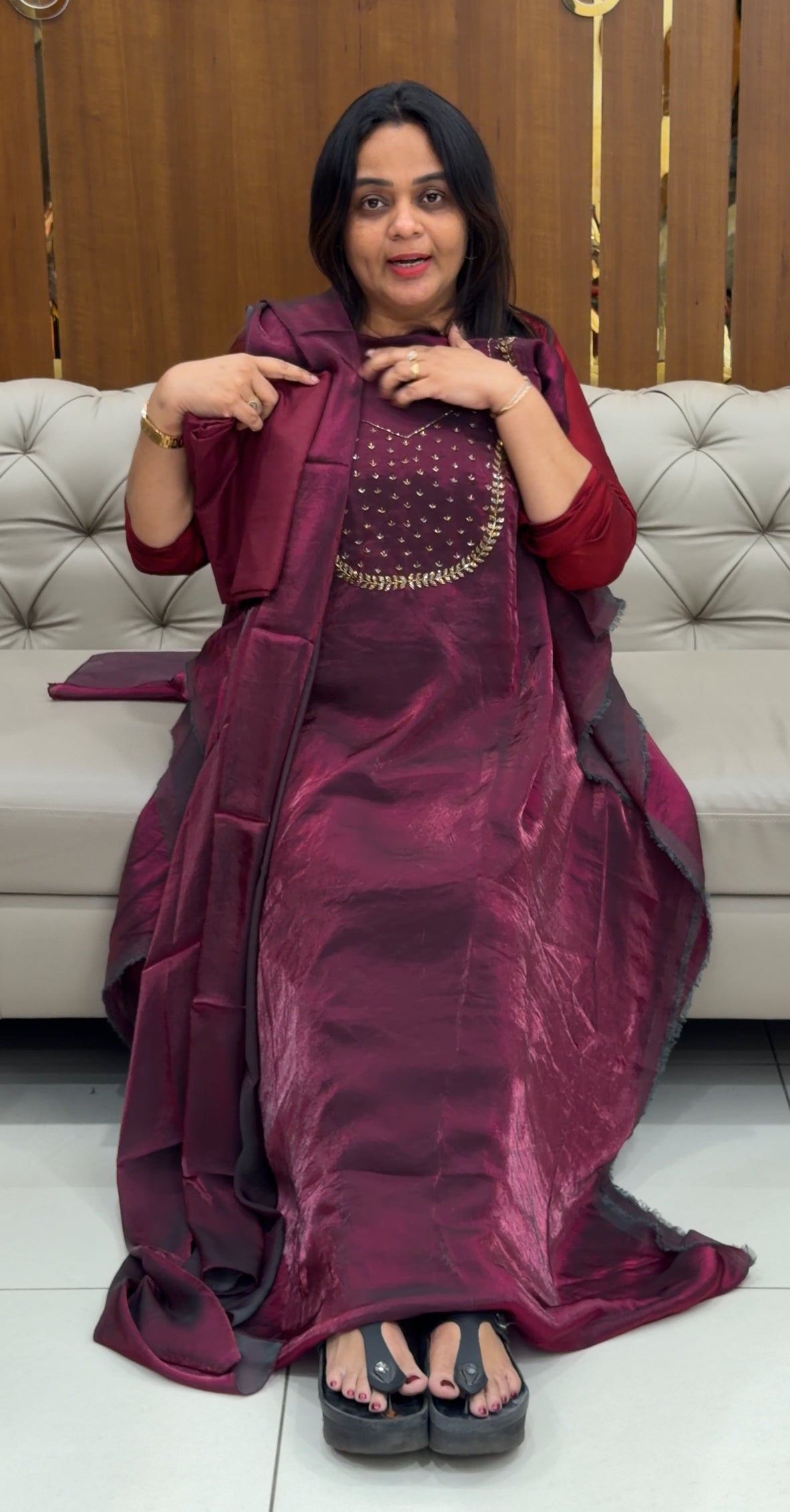 BUDGET BUY UNSTITCHED SALWAR SUITS - IHA 28709