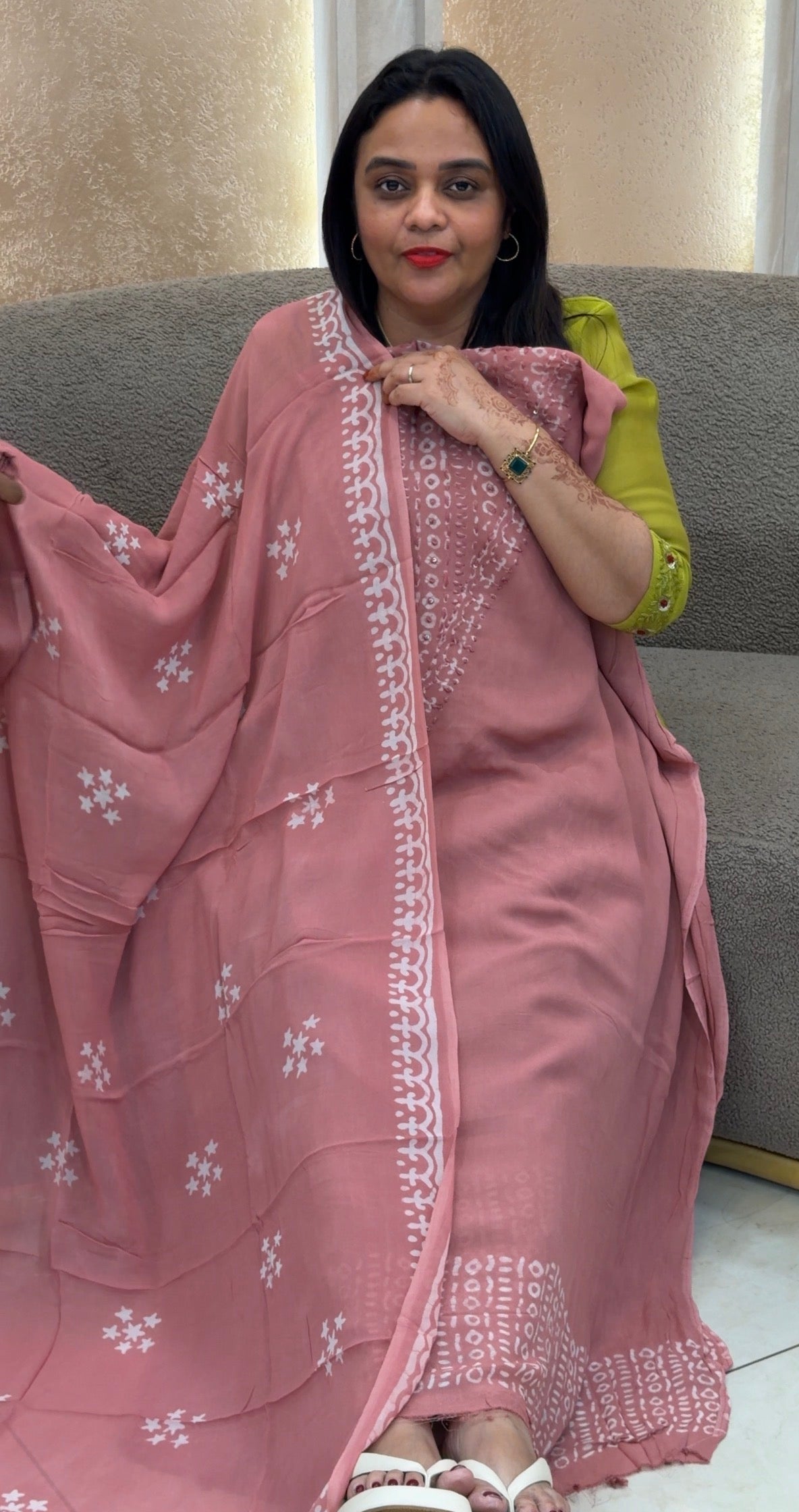 GEORGETTE UNSTITCHED SALWAR SUITS - IHA 33140