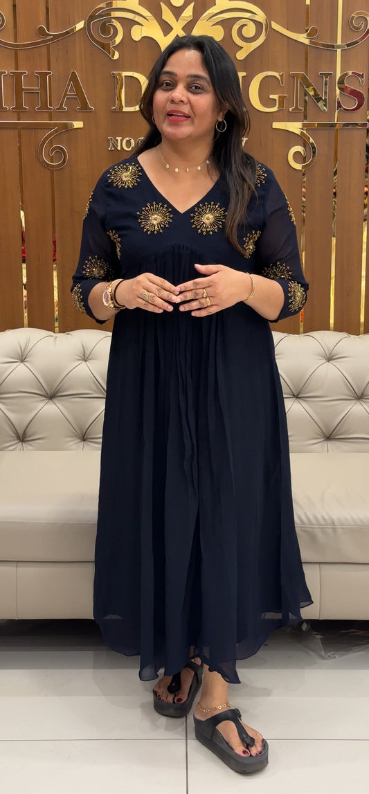 IHA'S IN-HOUSE HAND WORKED ALINE TOPS - IHA 28291