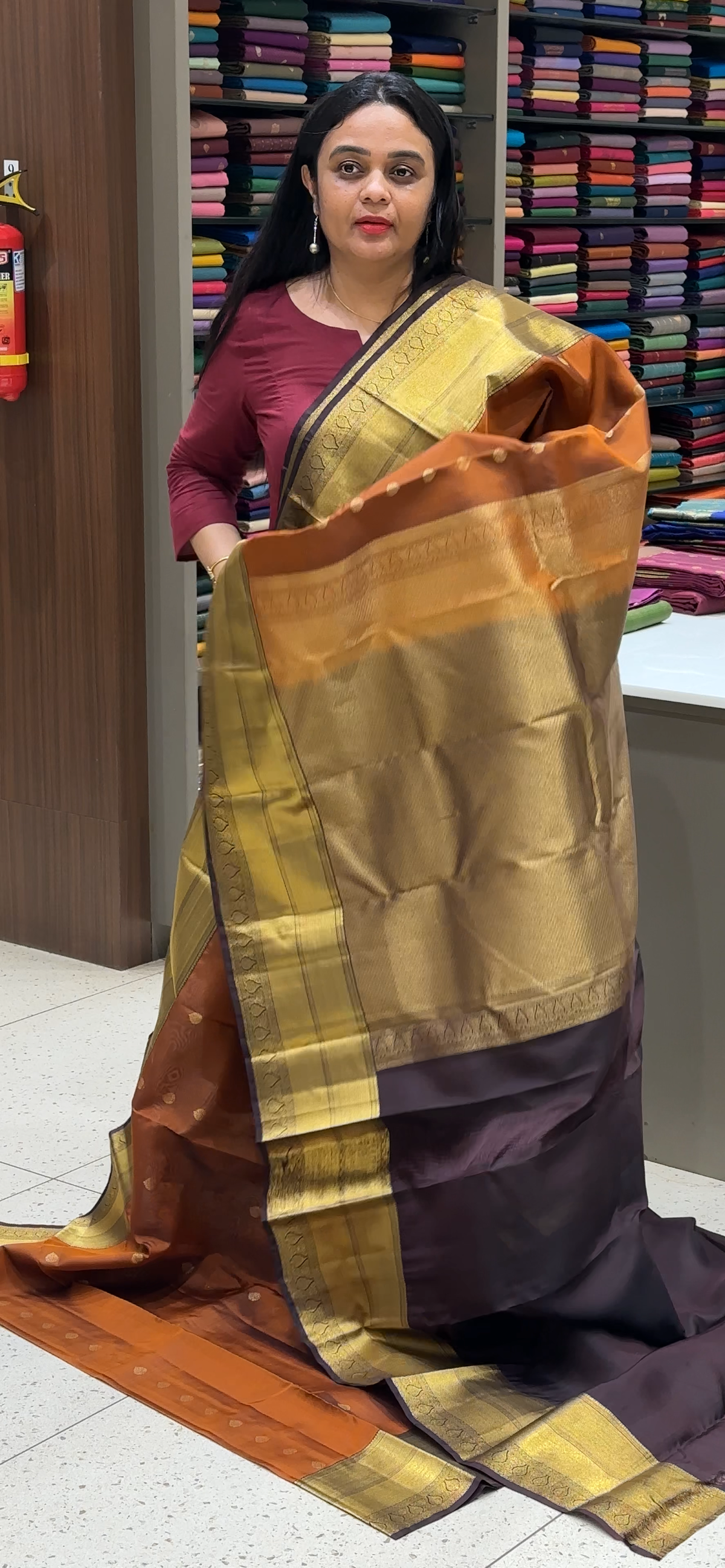DESIGNER KANCHIPURAM SAREES - IHA 35549