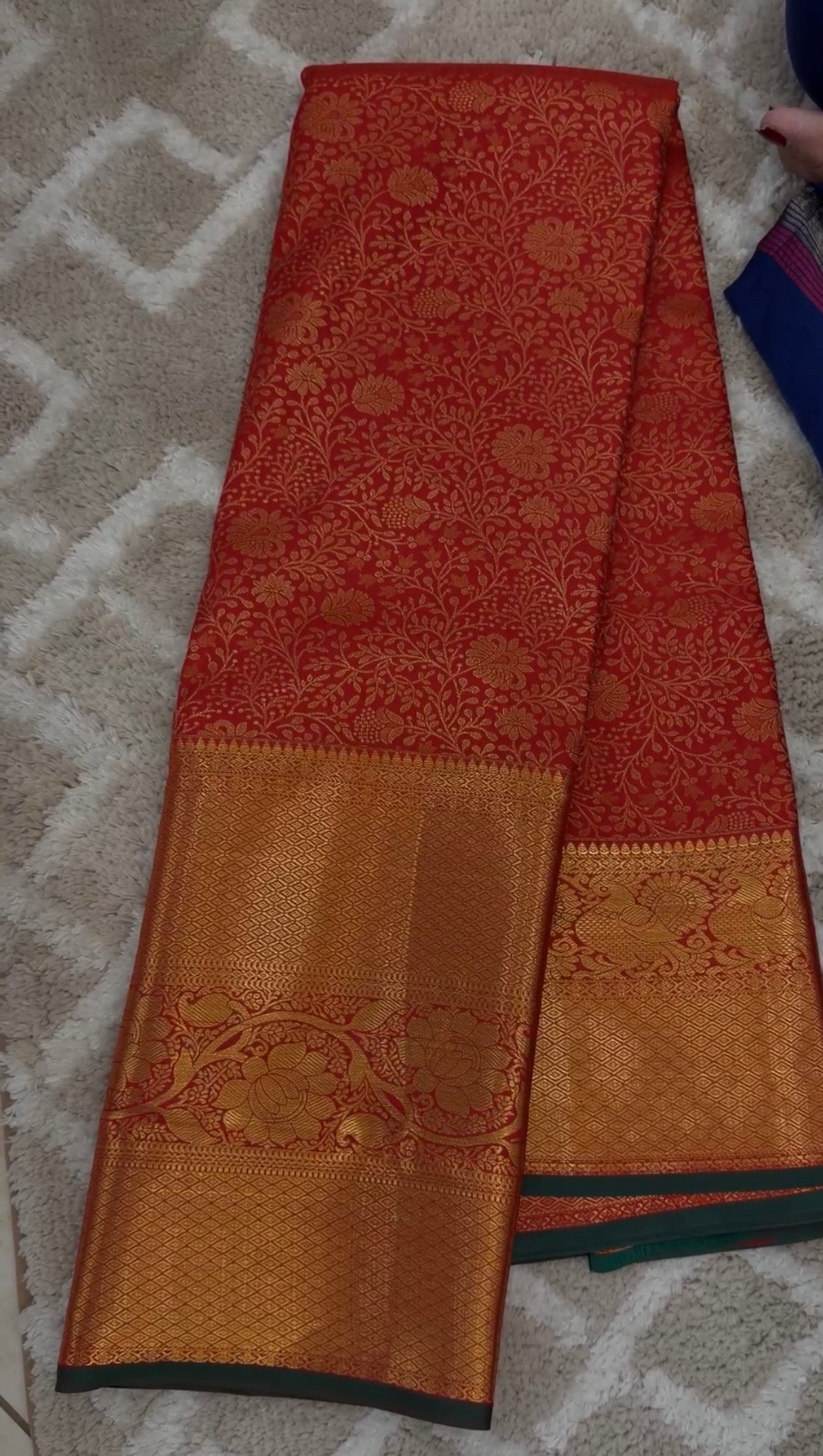 SEMI KANCHIPURAM SILK SAREES - IHA 33143