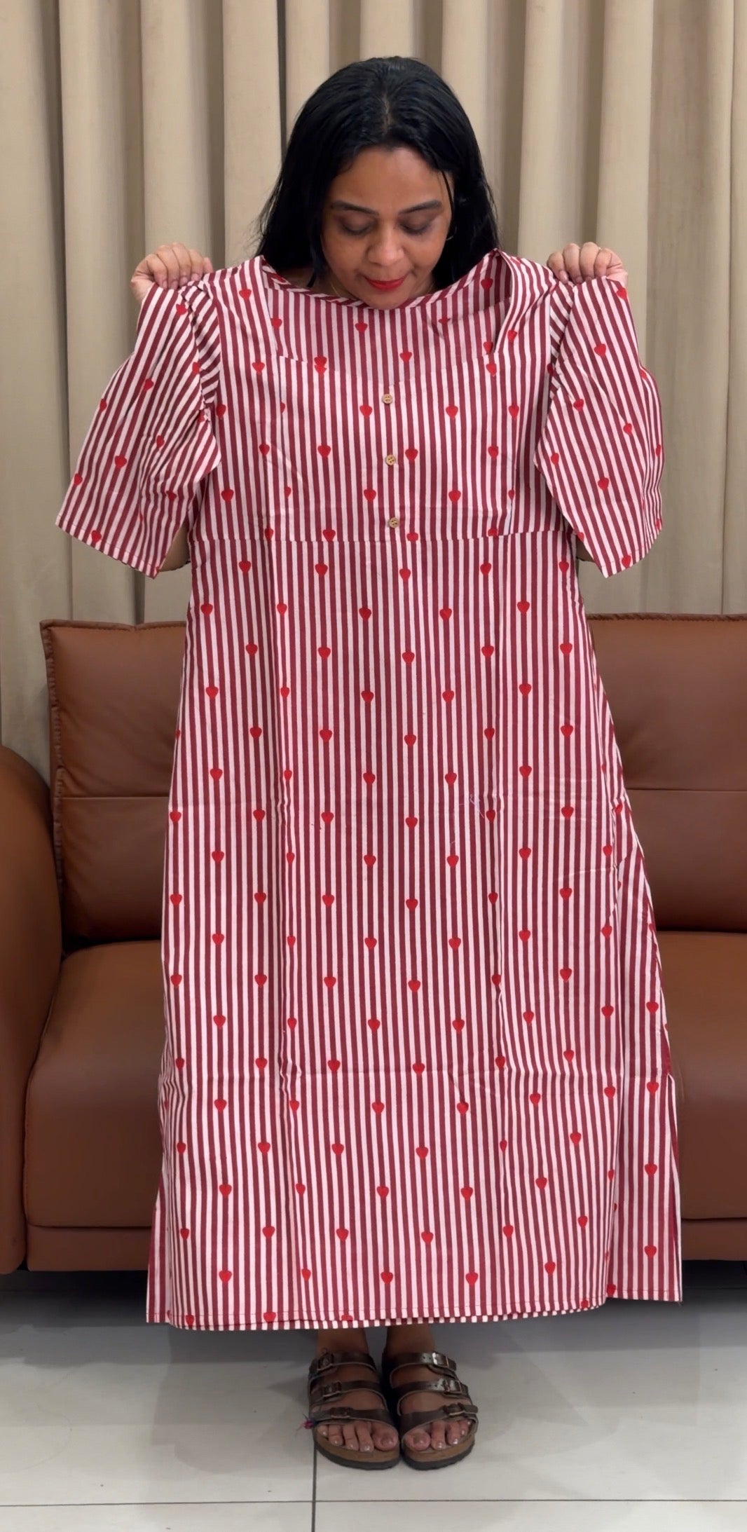 IHA'S IN-HOUSE COTTON FROCKS - IHA 35823