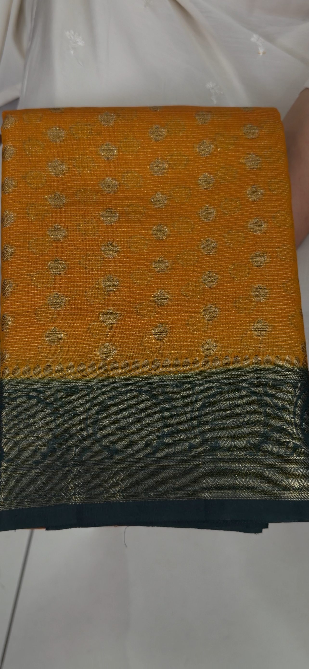 SEMI BANARASI SAREES - IHA 33350