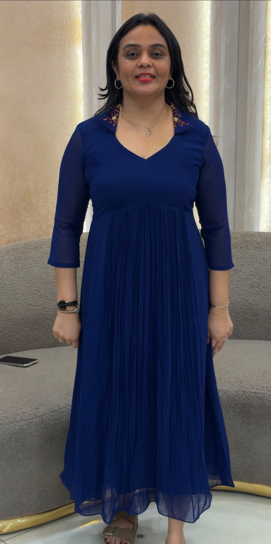 IHA'S IN-HOUSE GEORGETTE ALINE TOPS - IHA 32923