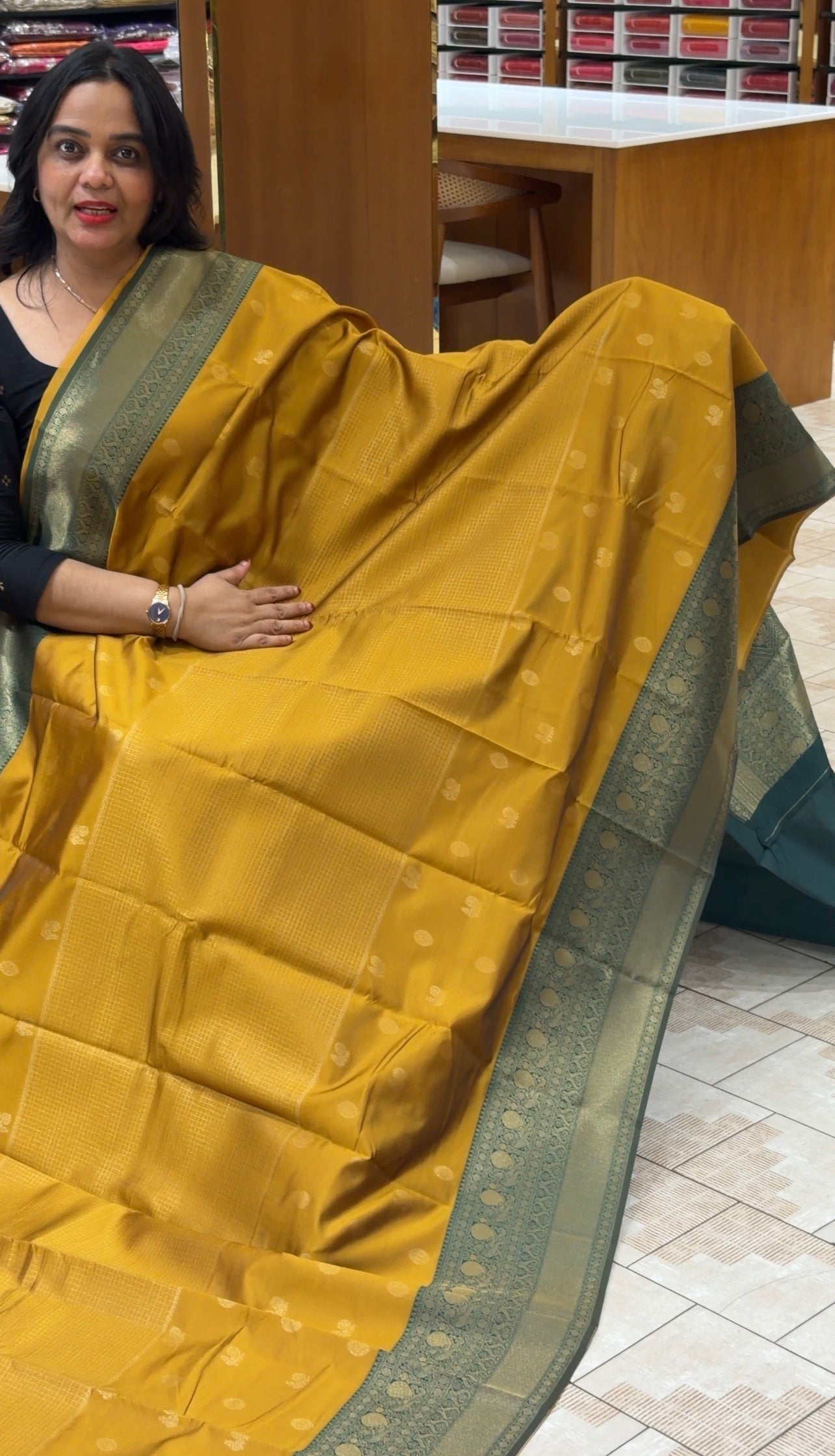 SEMI SILK SAREES - IHA 32806