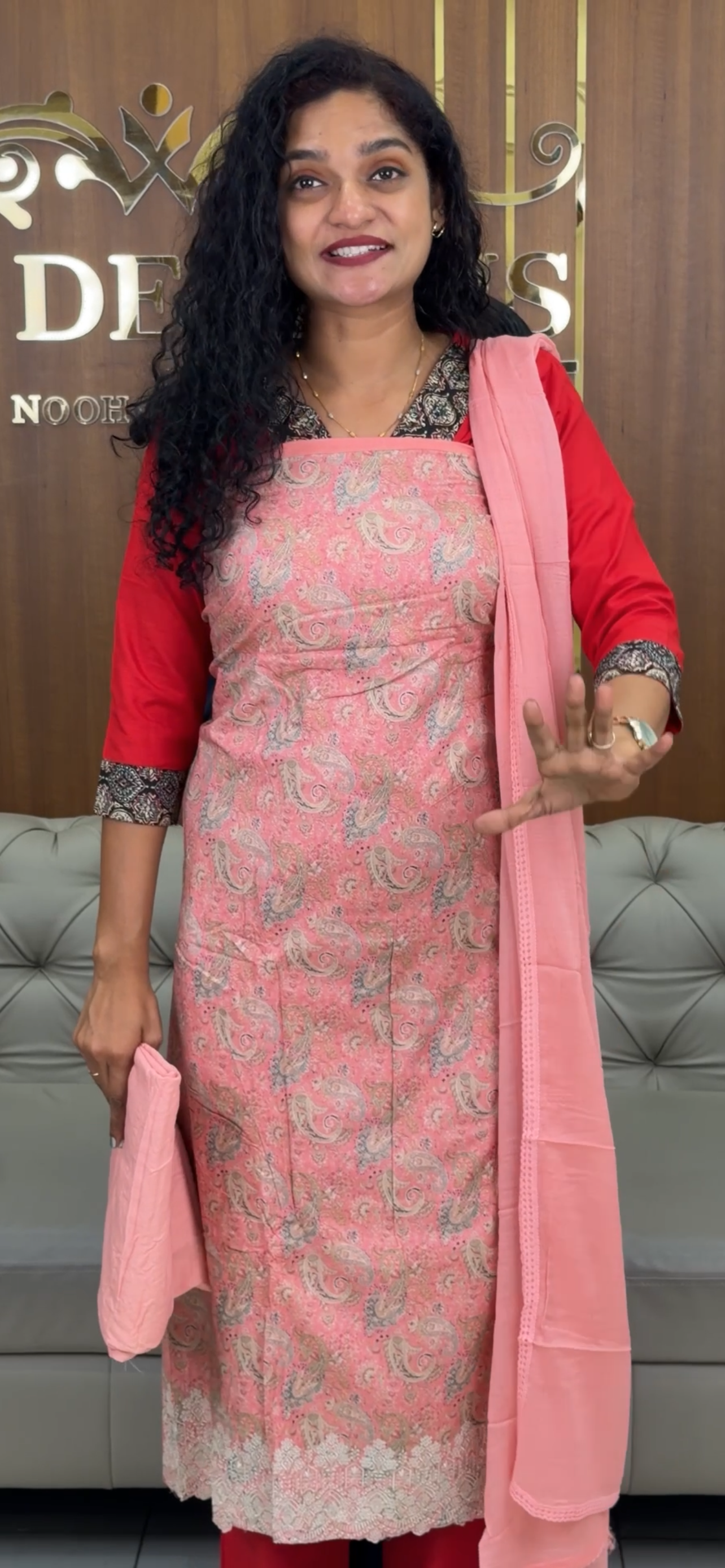 PRINTED COTTON UNSTITCHED SALWAR SUITS - IHA 32773