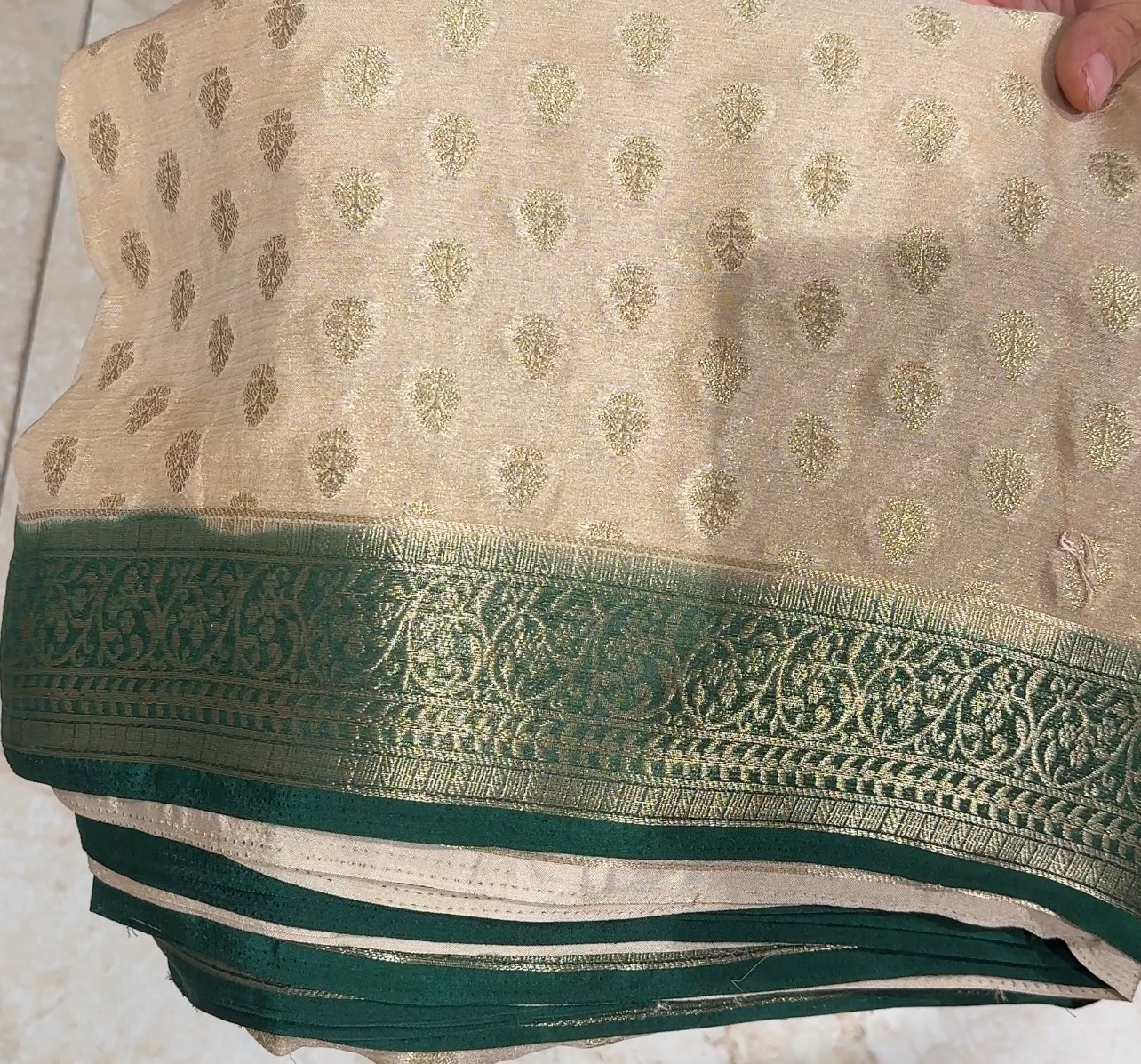 SEMI CRAPE SAREES - IHA 19647