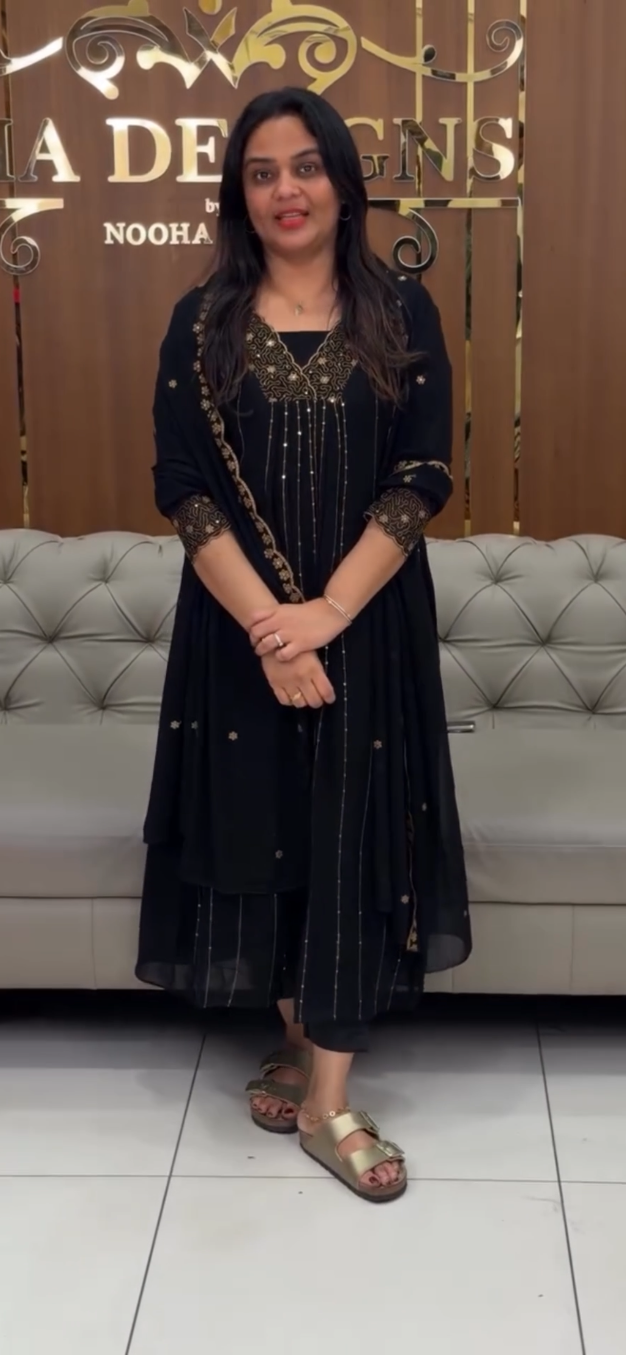 IHA'S IN-HOUSE TOP, BOTTOM AND DUPATTA - IHA 32490