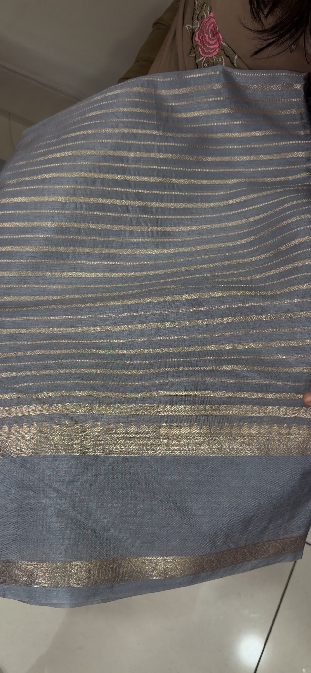 SEMI BANARSI  SAREES - IHA 32090