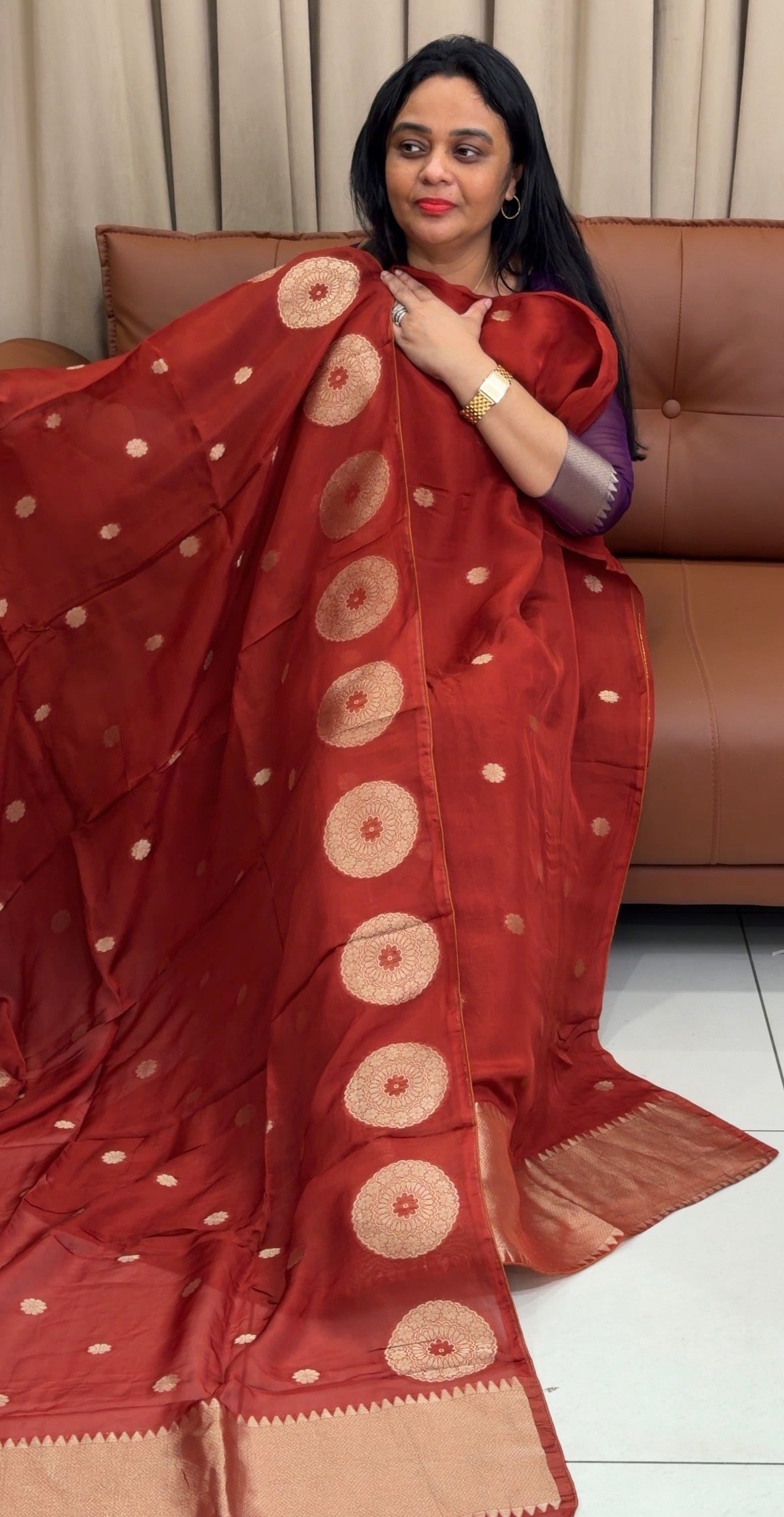 OGANZA BANARASI UNSTITCHED SALWAR SUITS - IHA 35738
