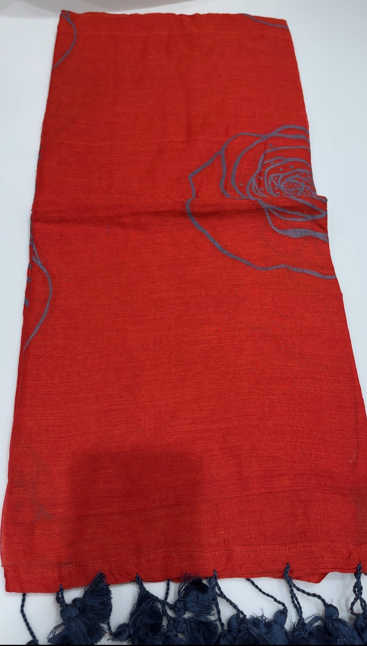 HANDBLOCK PRINTED SAREES - IHA 25479