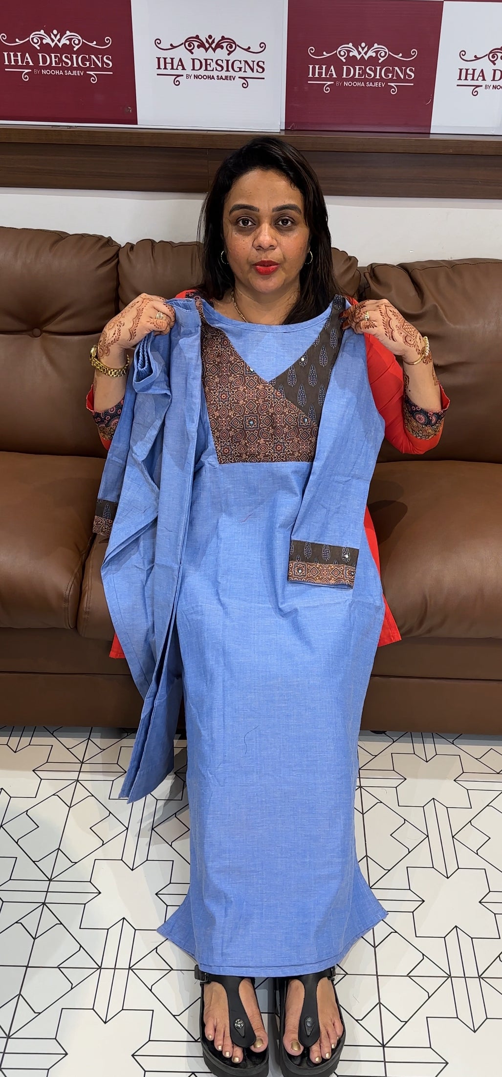 IHA'S IN-HOUSE COTTON CO-ORDS SETS - IHA 23709