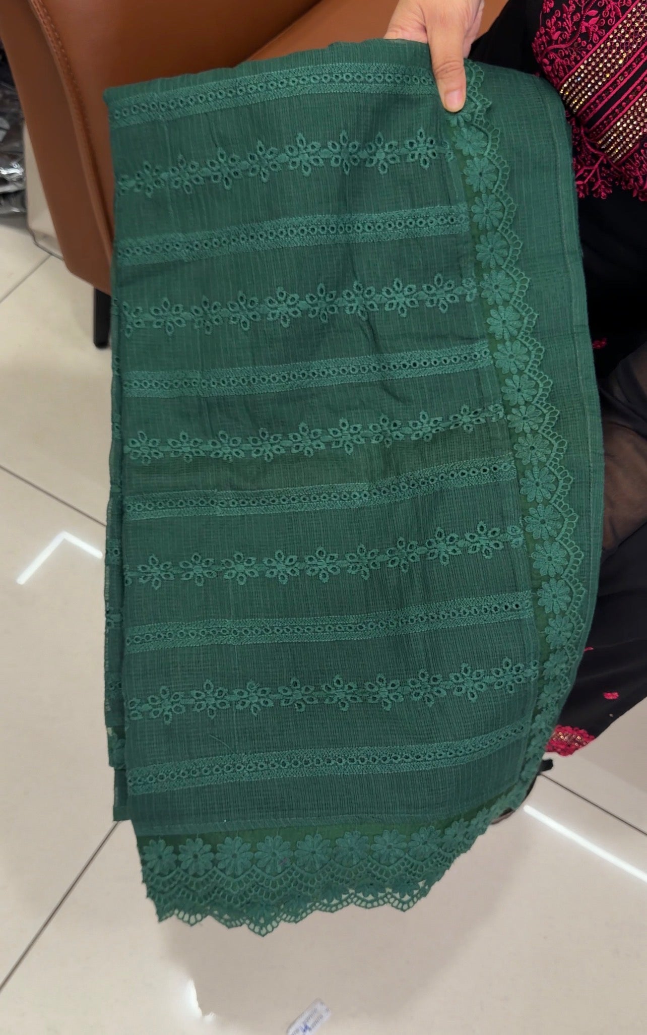 NET KOTA SAREES - IHA 34806