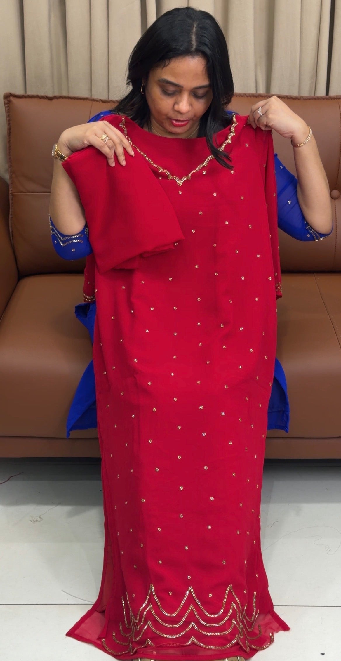 FORWARD FAUX GEORGETTE  UNSTITCHED SALWAR SUITS - IHA 33766