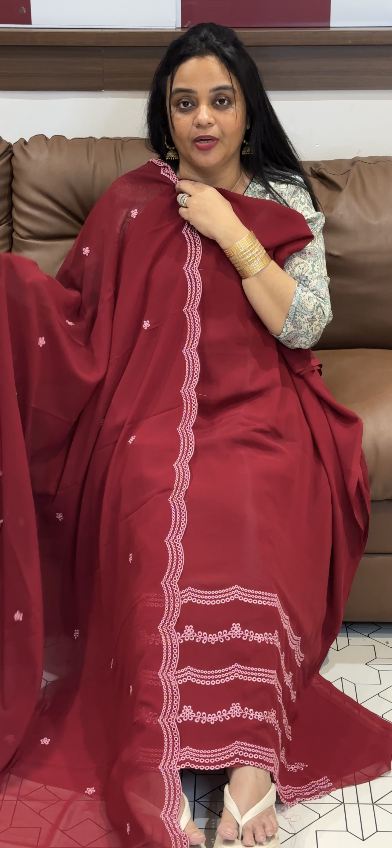 OFFER SALES UNSTITCHED SALWAR SUITS - IHA 34978