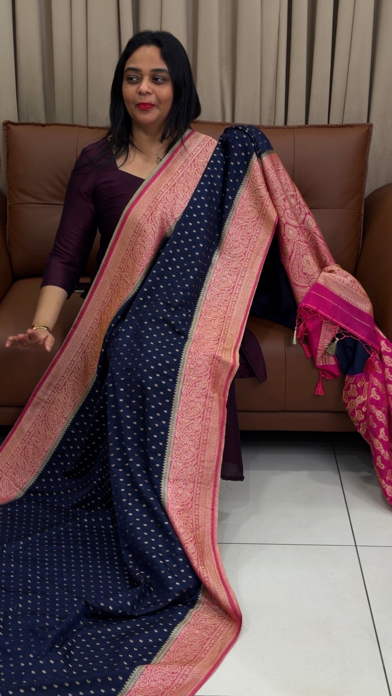 SEMI KATAN SAREES - IHA 33798