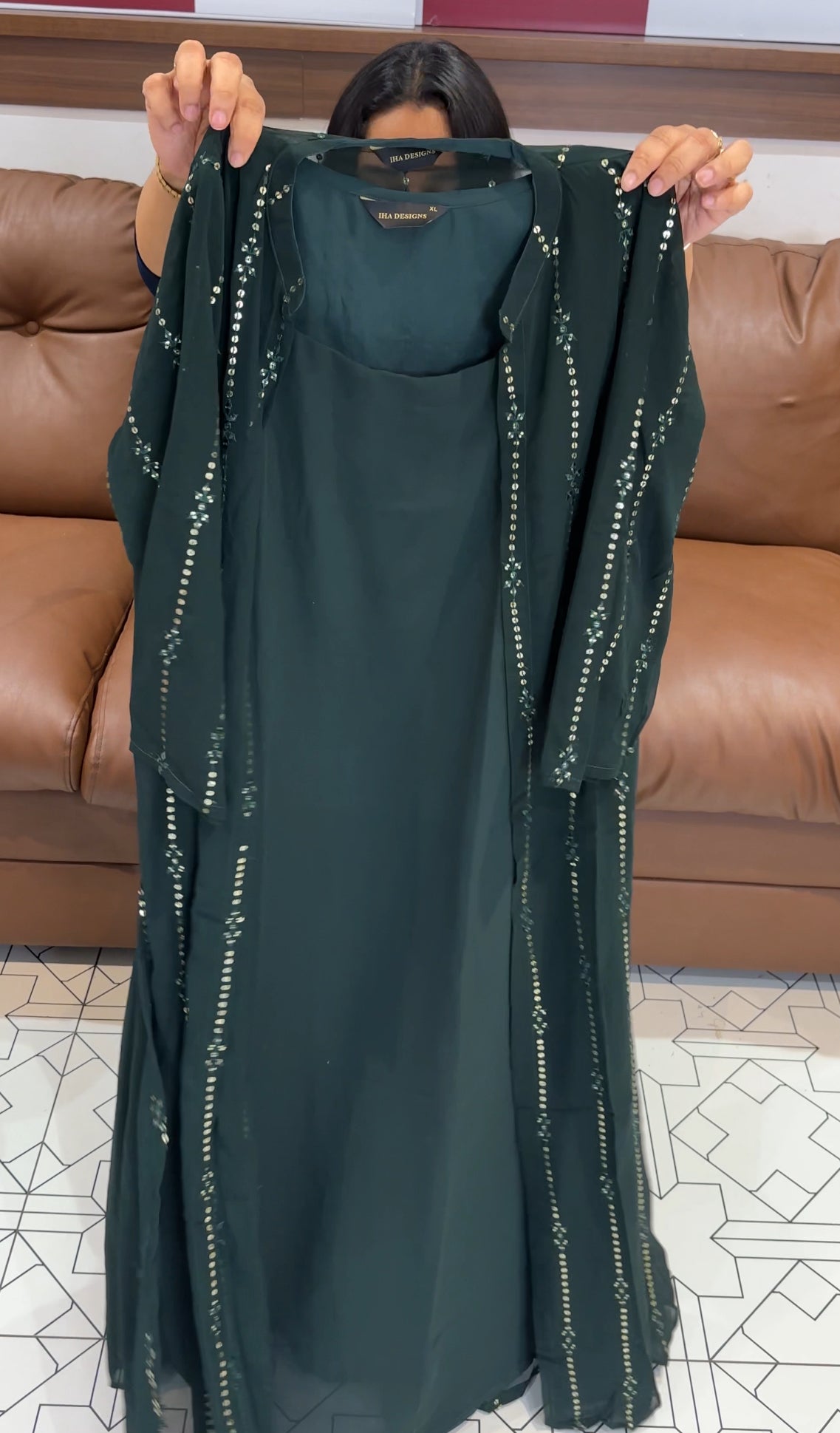 IHA'S IN-HOUSE TOP AND  JACKET - IHA 28840