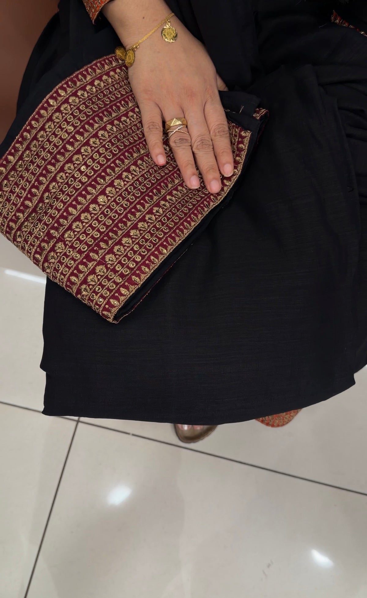 FORWARD HANDWORKED TOP,BOTTOM AND DUPATTA  - IHA 35917