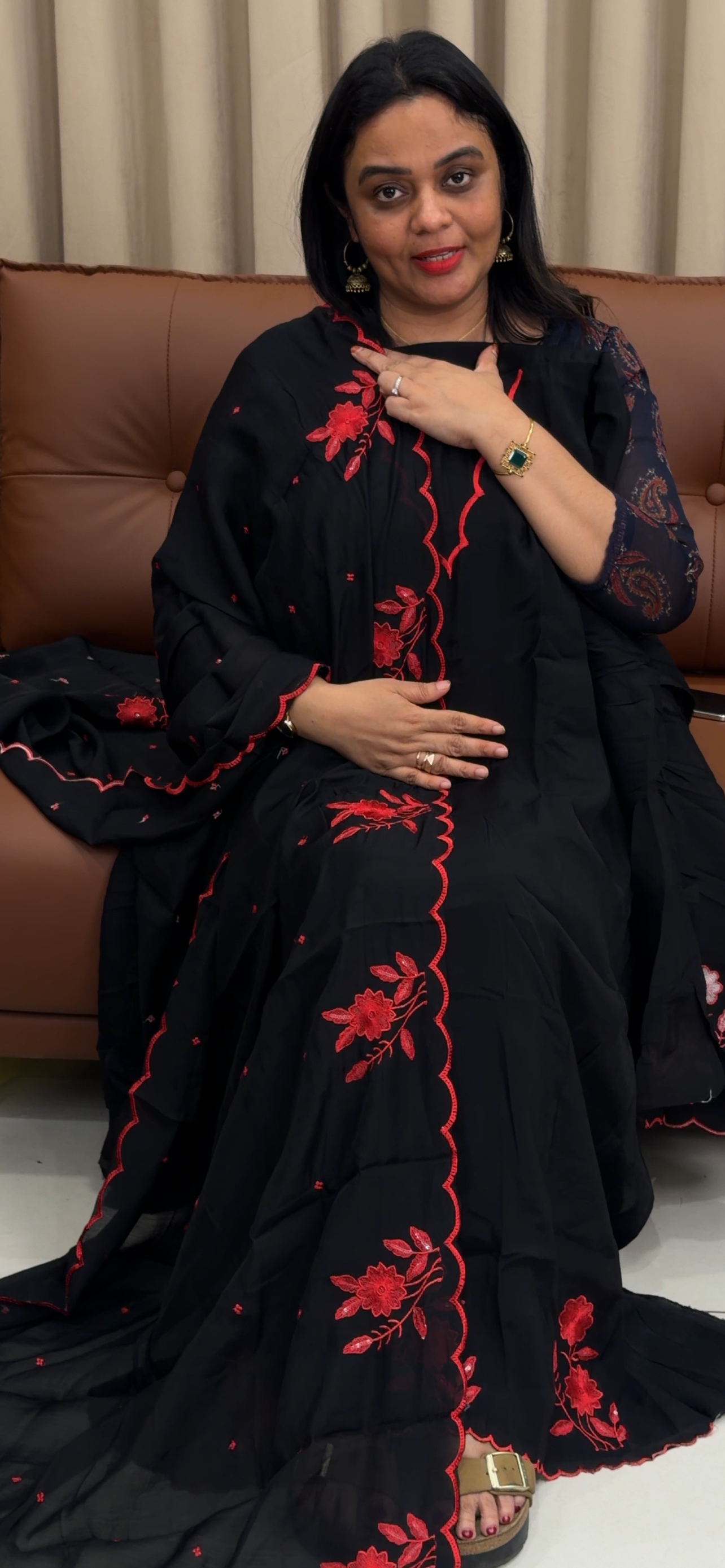 MUL CHANDERI UNSTITCHED SALWAR SUITS - IHA 33586