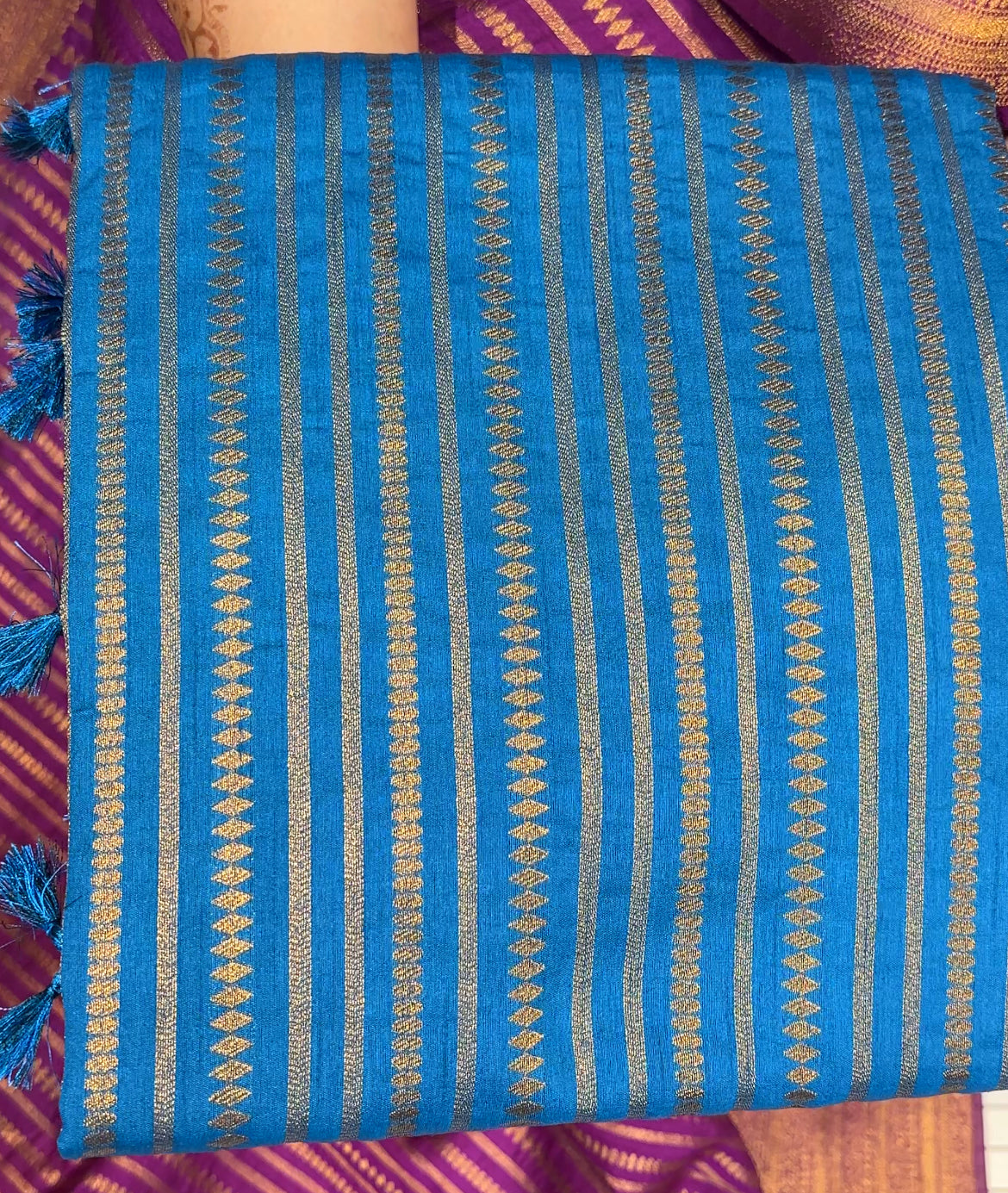 SEMI KATAN SAREES - IHA 25171