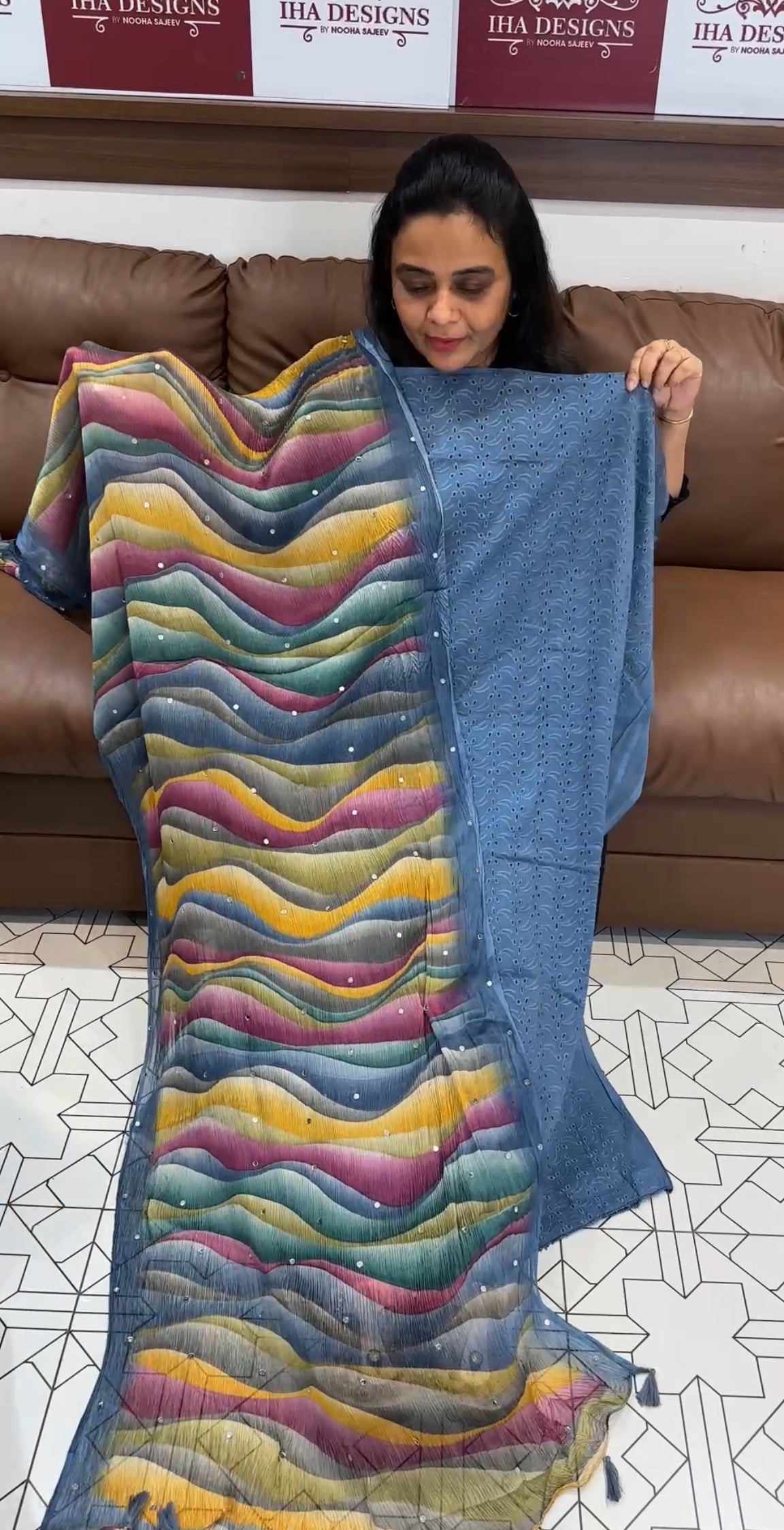 FORWARD COTTON HAKOBA UNSTITCHED SALWAR SUITS - IHA 27918