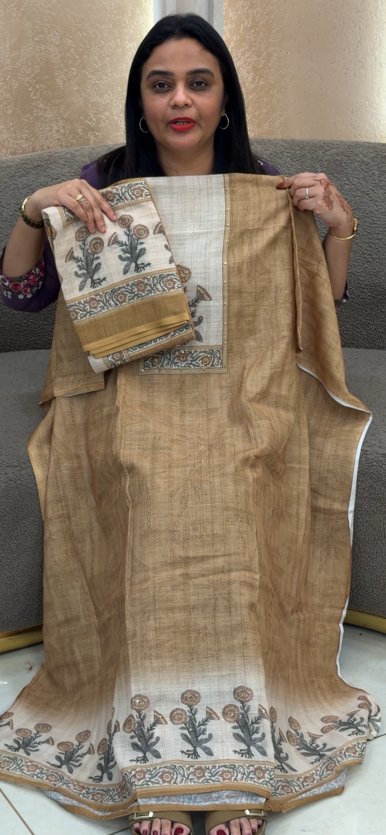 SOFT MUL UNSTITCHED UNSTITCHED SALWAR SUITS - IHA 33042