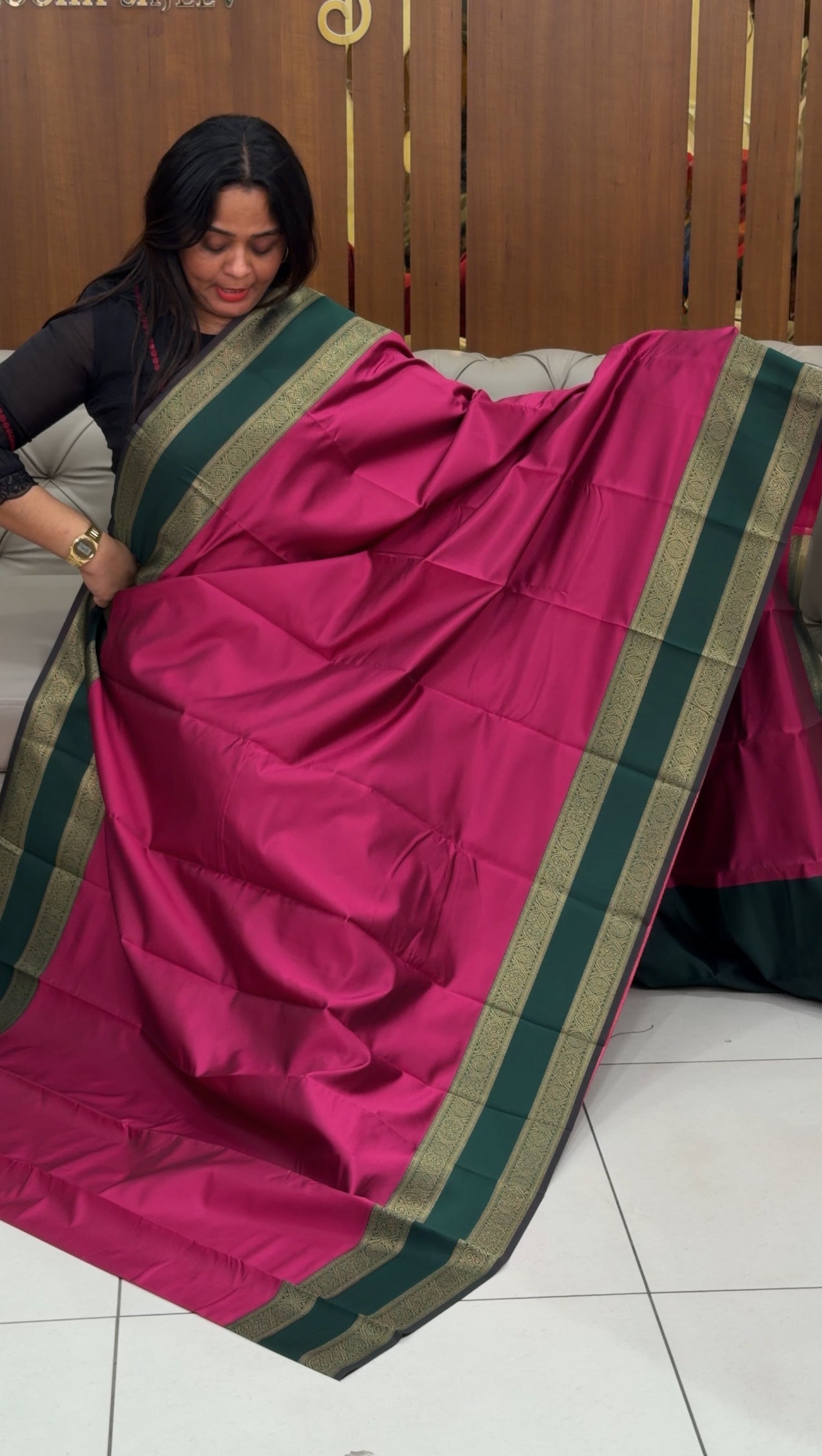 SEMI SILK SAREES - IHA 29234