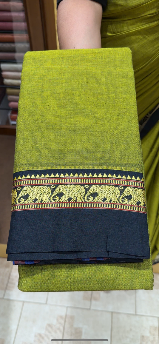 HANDLOOM COTTON SAREES - IHA 30849